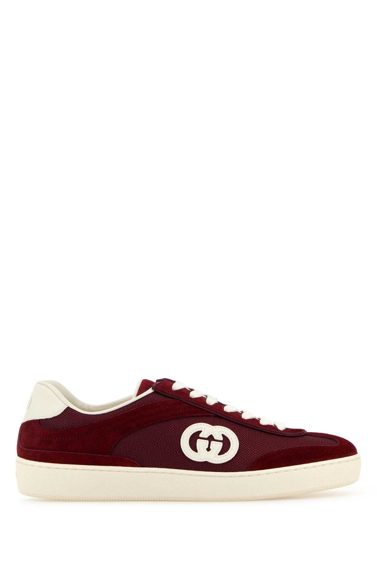 GUCCI Fabric and Suede Sneakers for Women