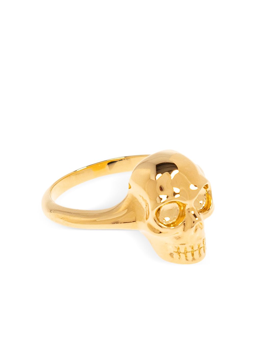 ALEXANDER MCQUEEN Skull Slip-On Ring