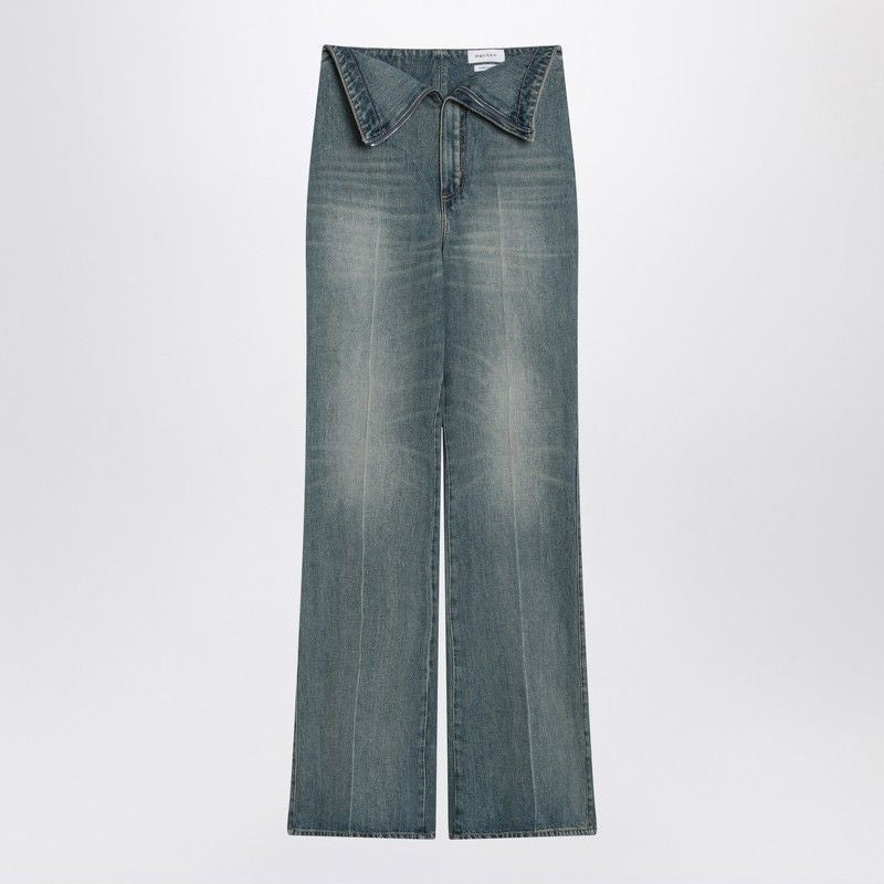 ALEXANDER MCQUEEN Denim Trousers for Women - SS25 Collection