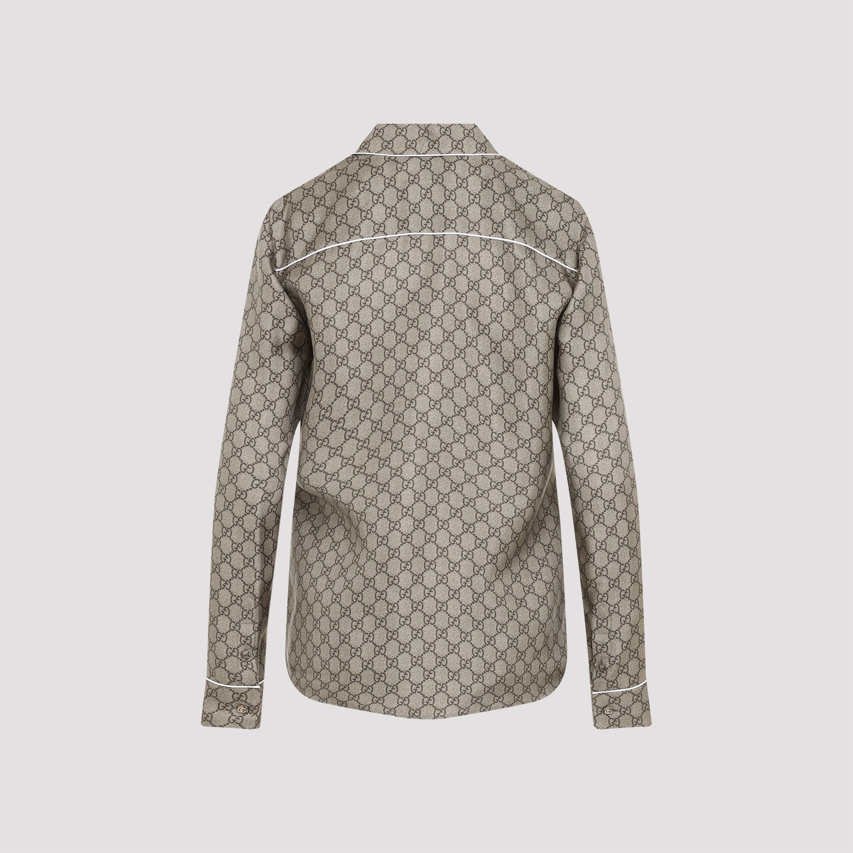 GUCCI Printed Silk Shirt for Women - SS25 Collection