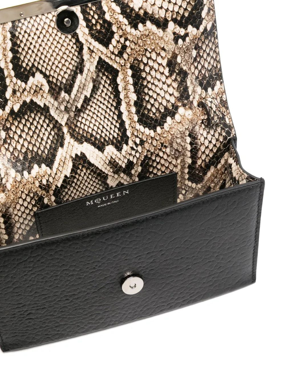 ALEXANDER MCQUEEN T-Bar Flap Mini Handbag