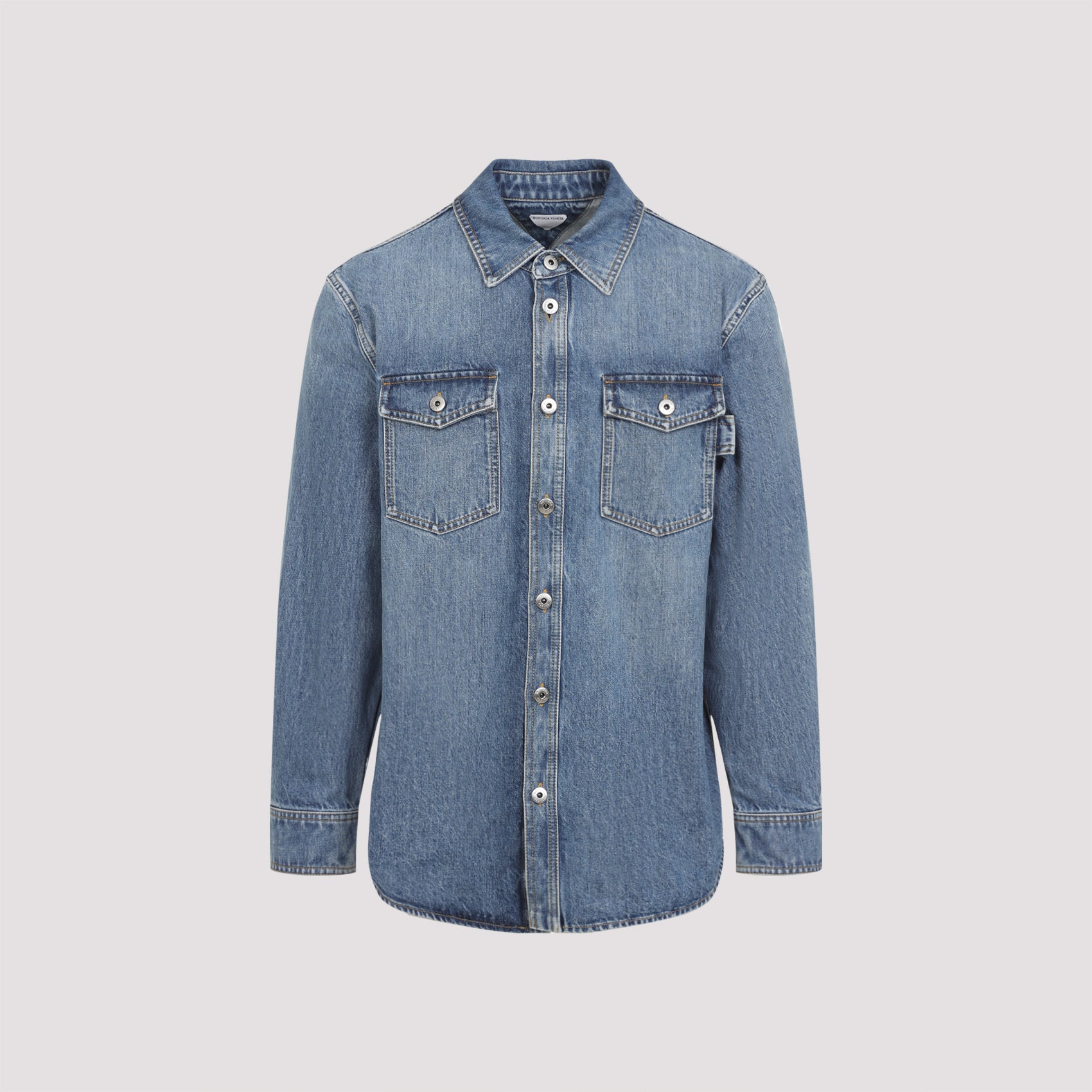 BOTTEGA VENETA Classic Denim Shirt for Men