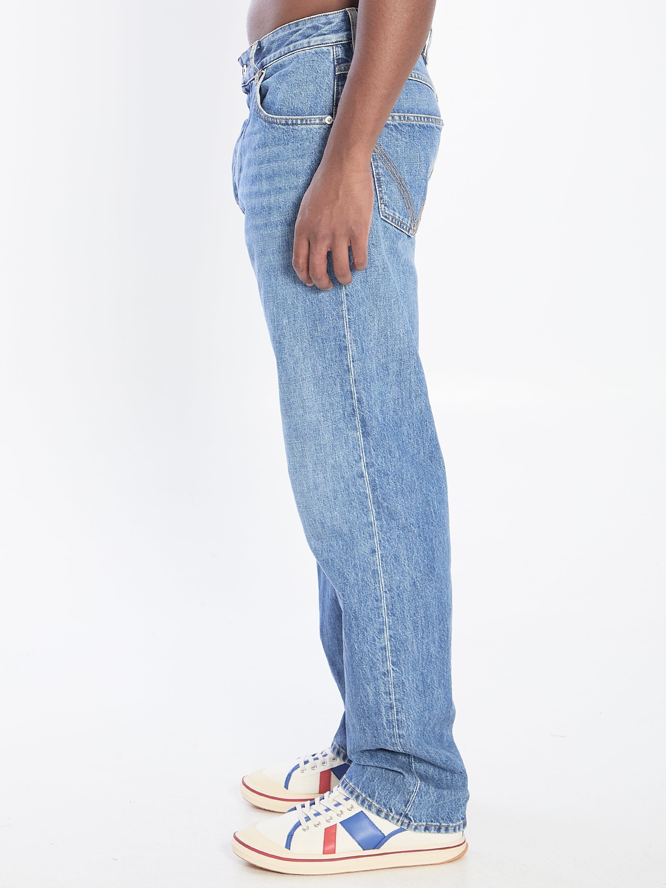 BOTTEGA VENETA Straight-Leg Jeans in Vintage Indigo Wash - Regular Fit