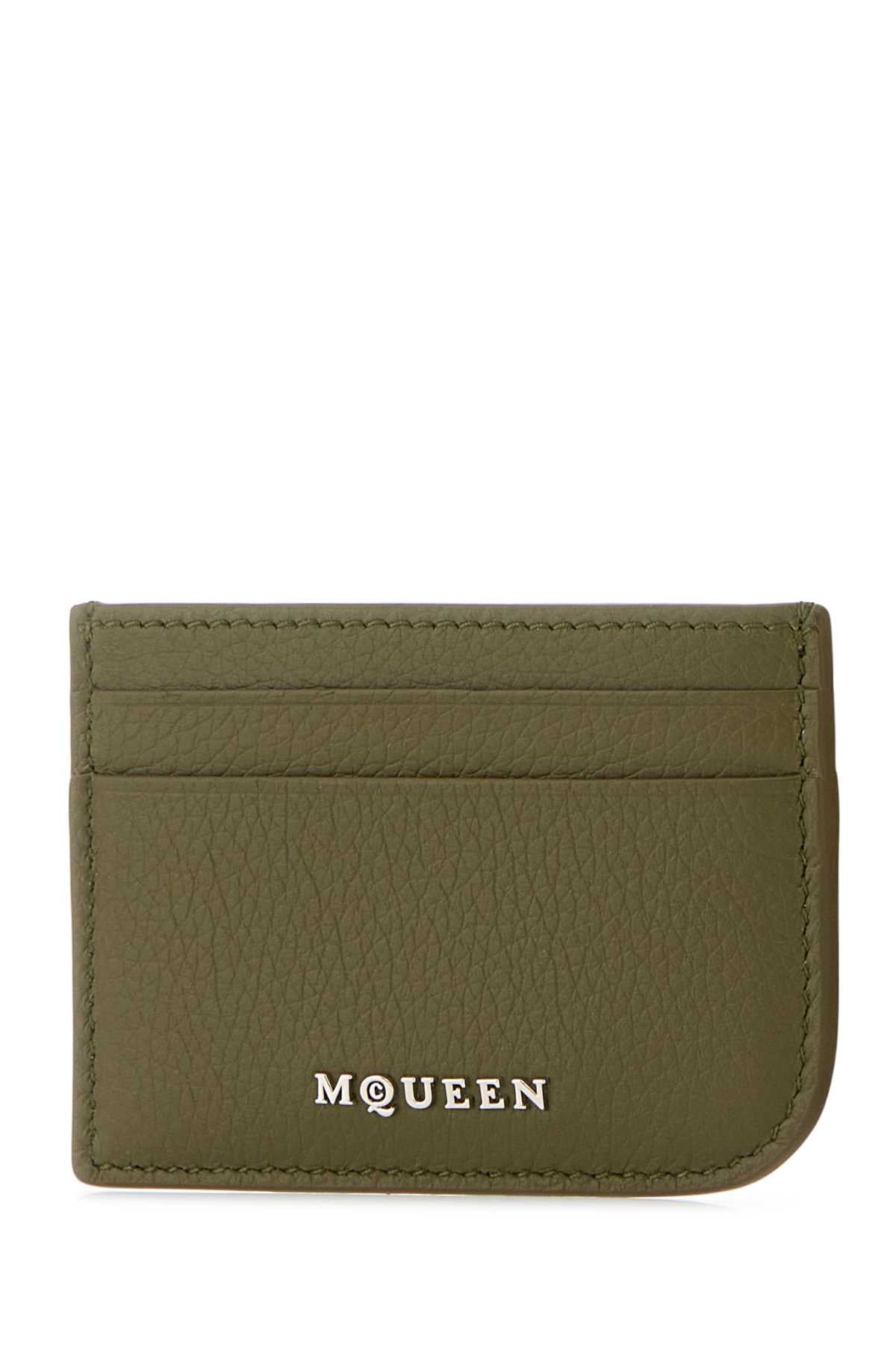 ALEXANDER MCQUEEN Mini Leather Card Holder