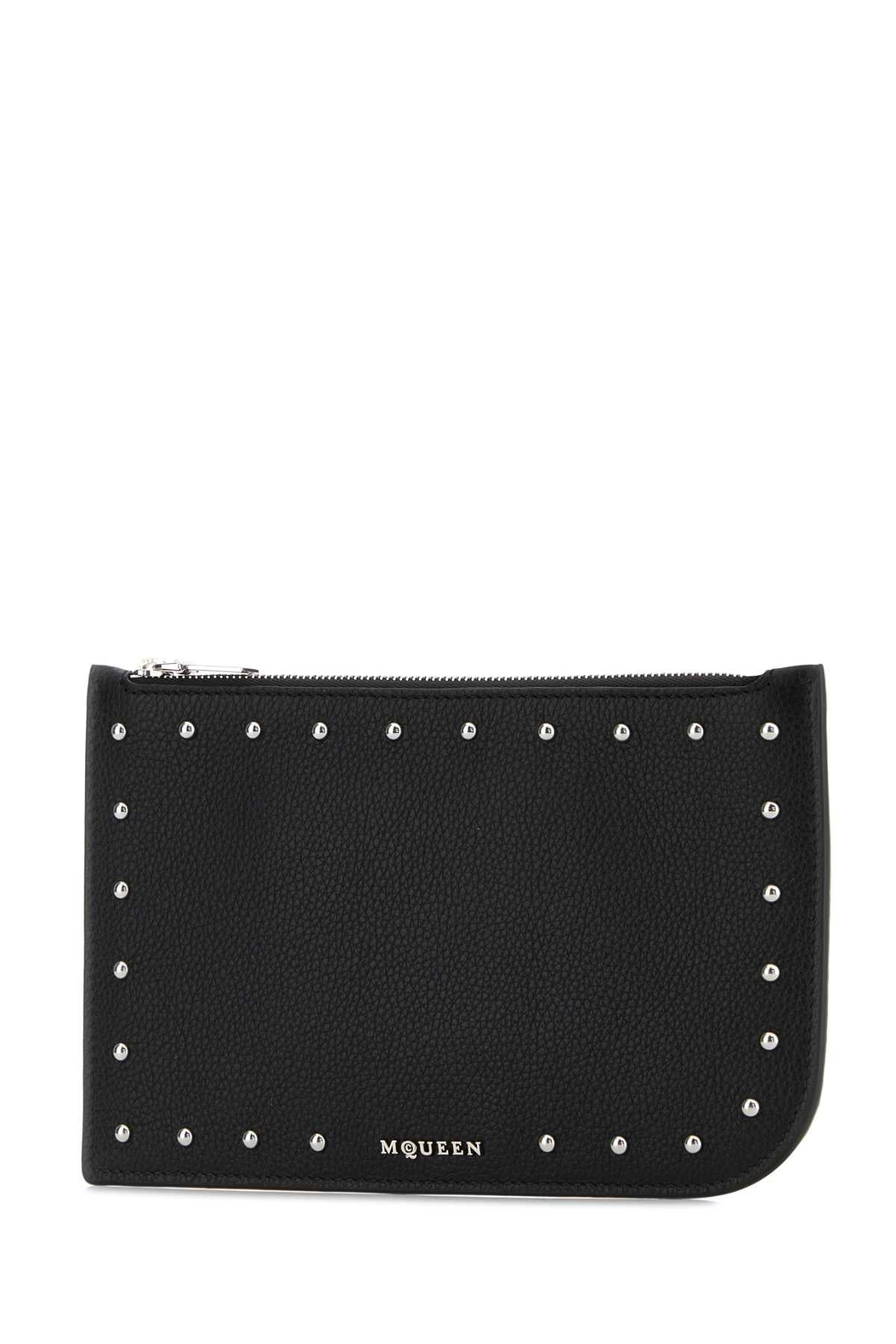 ALEXANDER MCQUEEN Sling Zip Mini Pouch Handbag