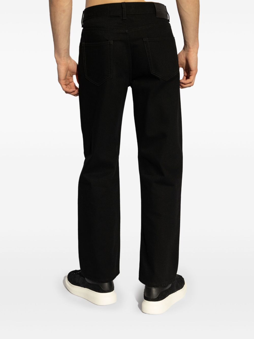 ALEXANDER MCQUEEN Straight Leg Denim Jeans for Men