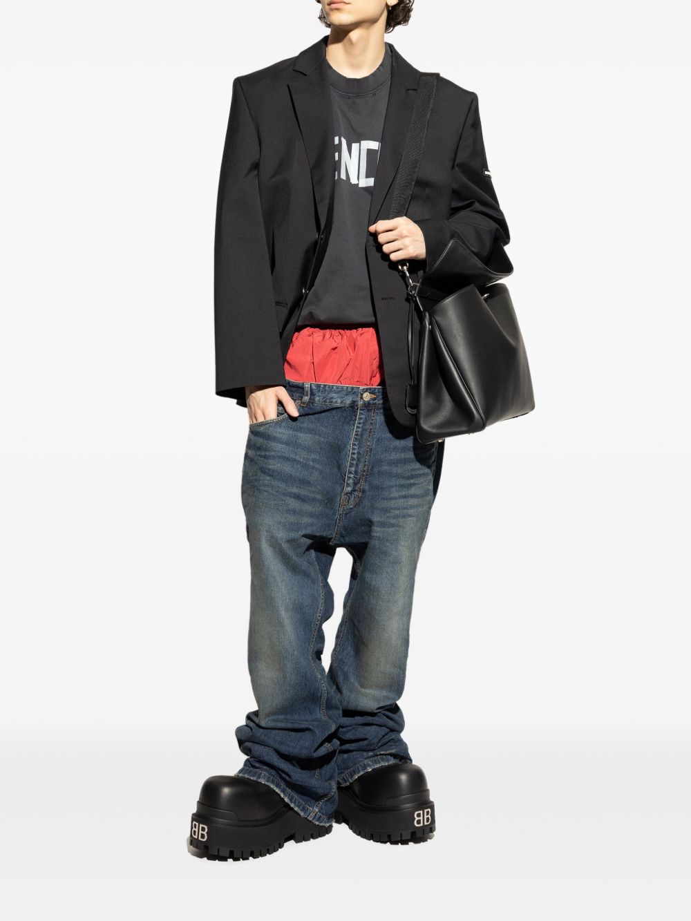BALENCIAGA Giant Leather Boots