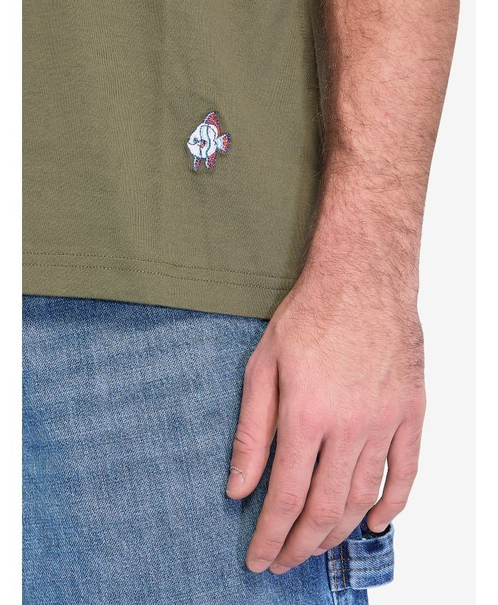 BOTTEGA VENETA Embroidered Cotton T-Shirt for Men - Size M