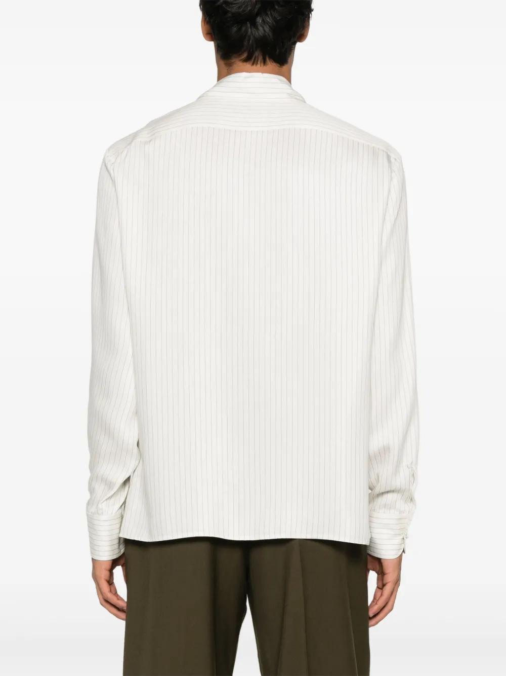 SAINT LAURENT Striped Tunic Shirt - Size 41