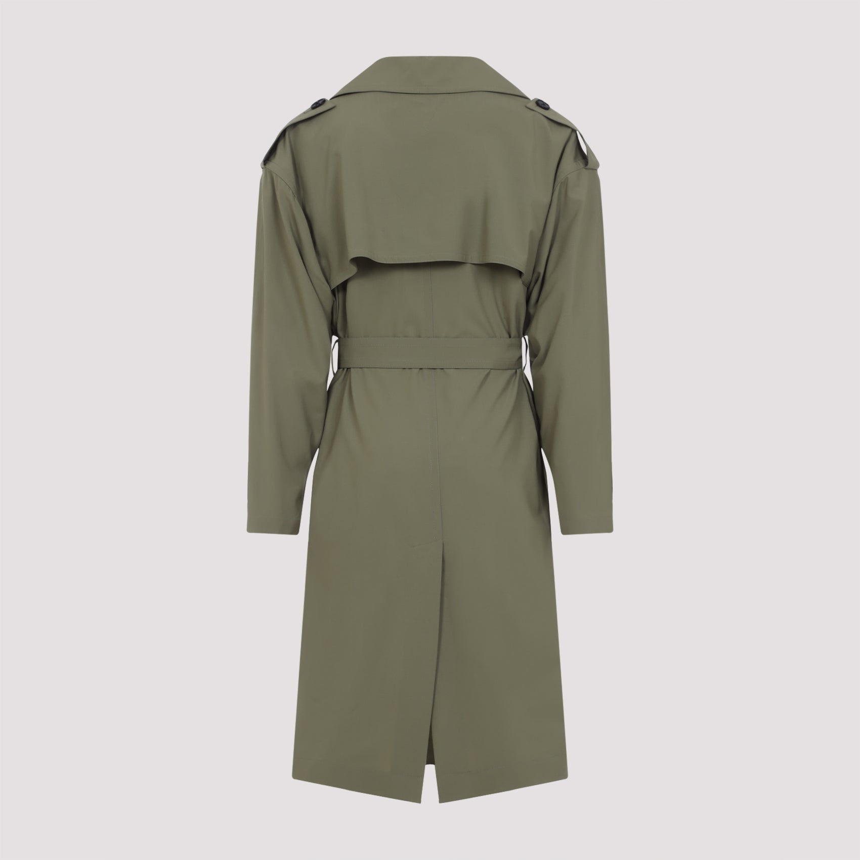 BOTTEGA VENETA Men's Classic Wool Trench Coat