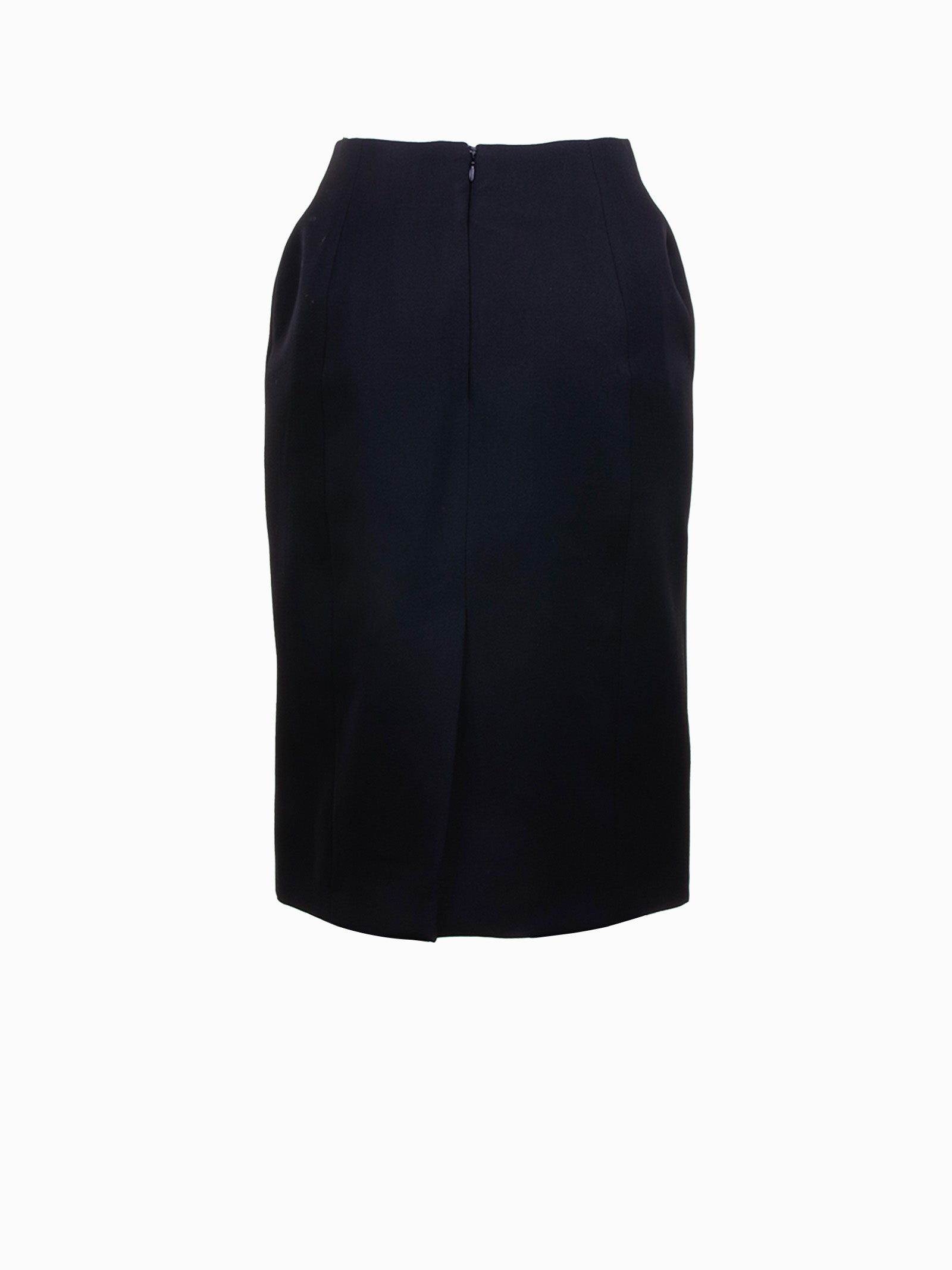 BALENCIAGA Chic Wool Skirt for Women - SS25 Collection