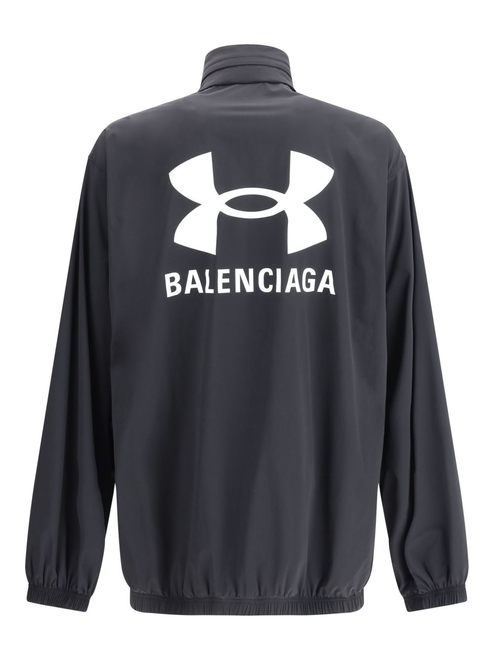 BALENCIAGA High Neck Windbreaker with Front Zip for Men