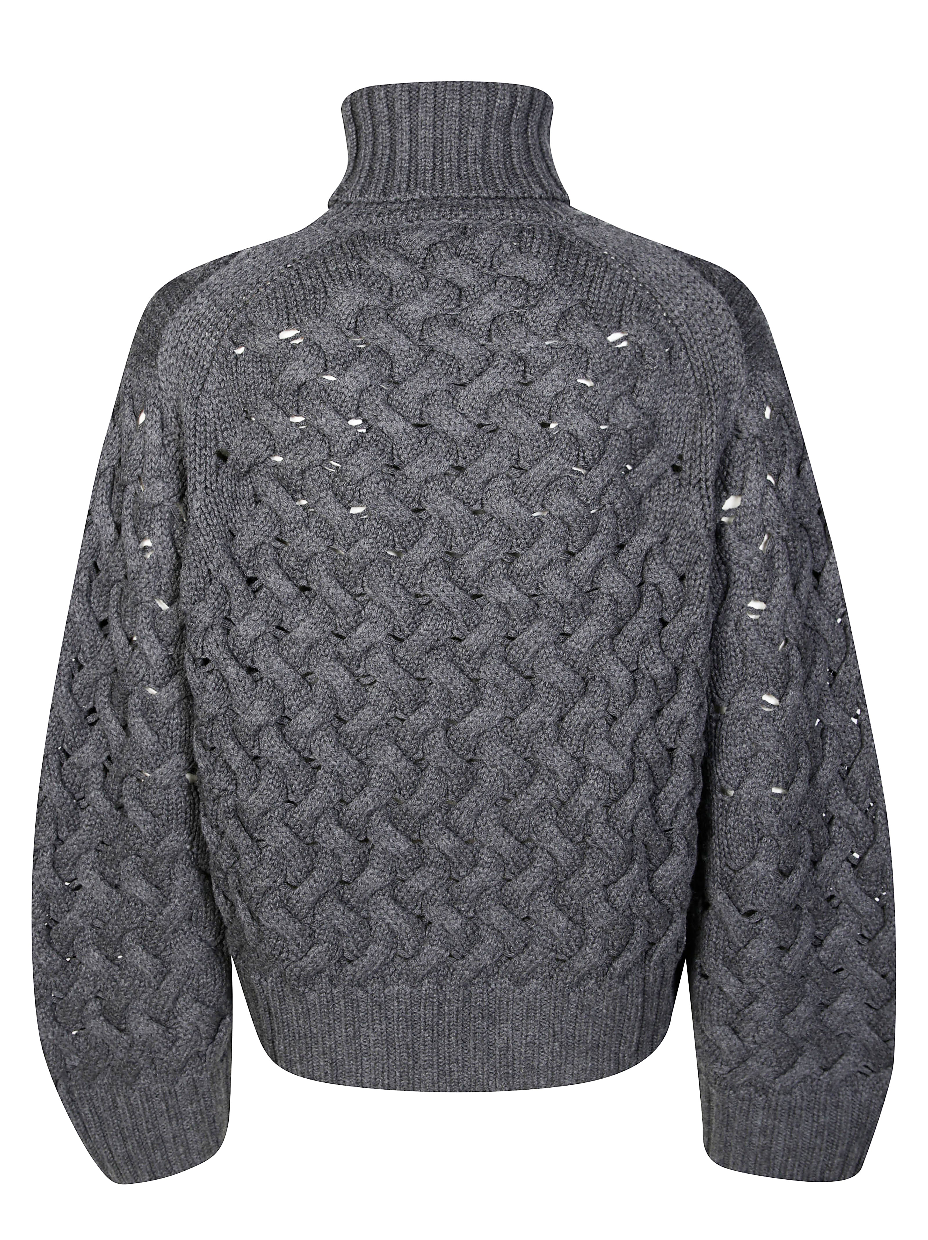 PAROSH Sophisticated Turtleneck Sweater for Men