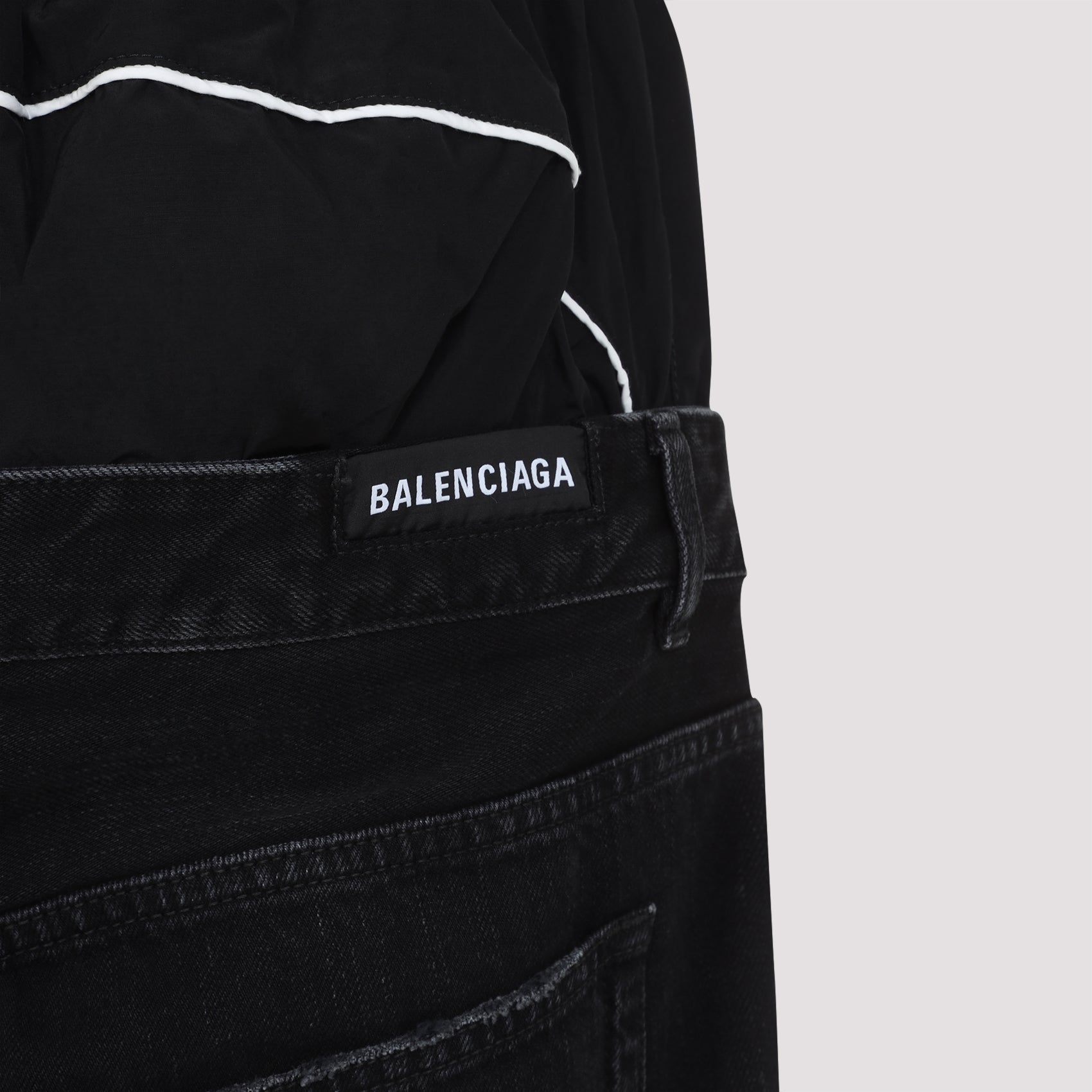 BALENCIAGA Layered Jeans for Men