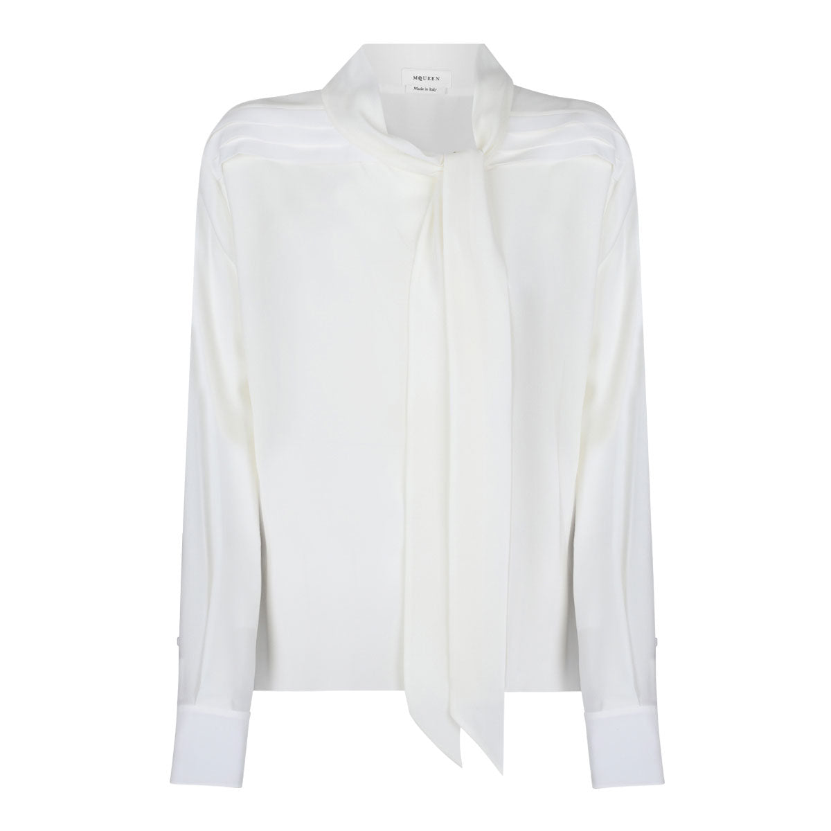 ALEXANDER MCQUEEN Silk Shirt for Women - SS25 Collection