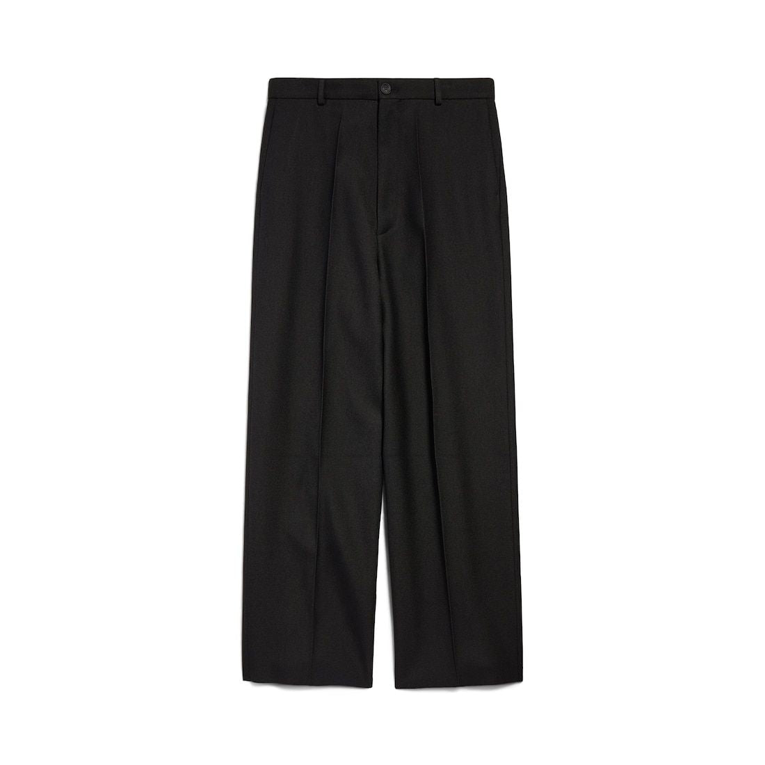 BALENCIAGA Loose Fit Wool Pants for Men - SS25 Collection