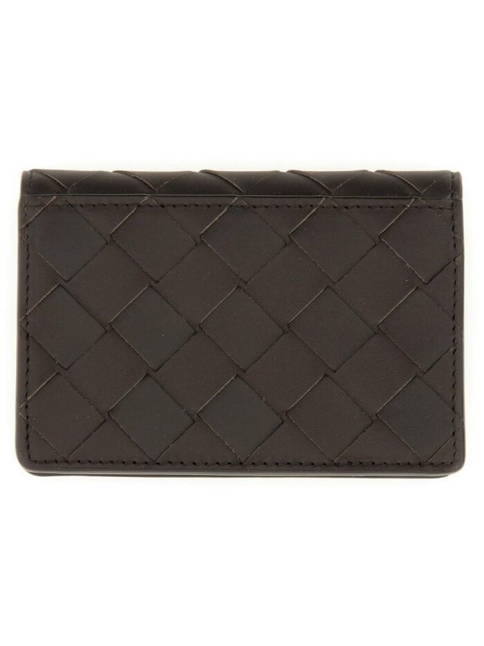 BOTTEGA VENETA Woven Business Card Holder - Mini