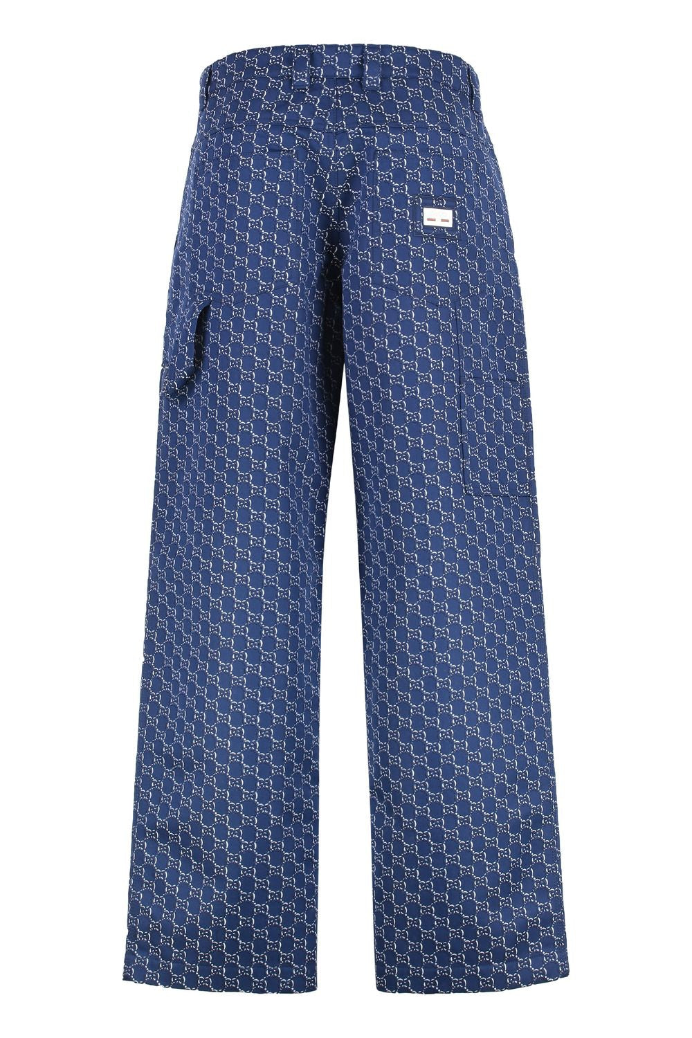 GUCCI Cotton Trousers for Men - Spring/Summer 2025