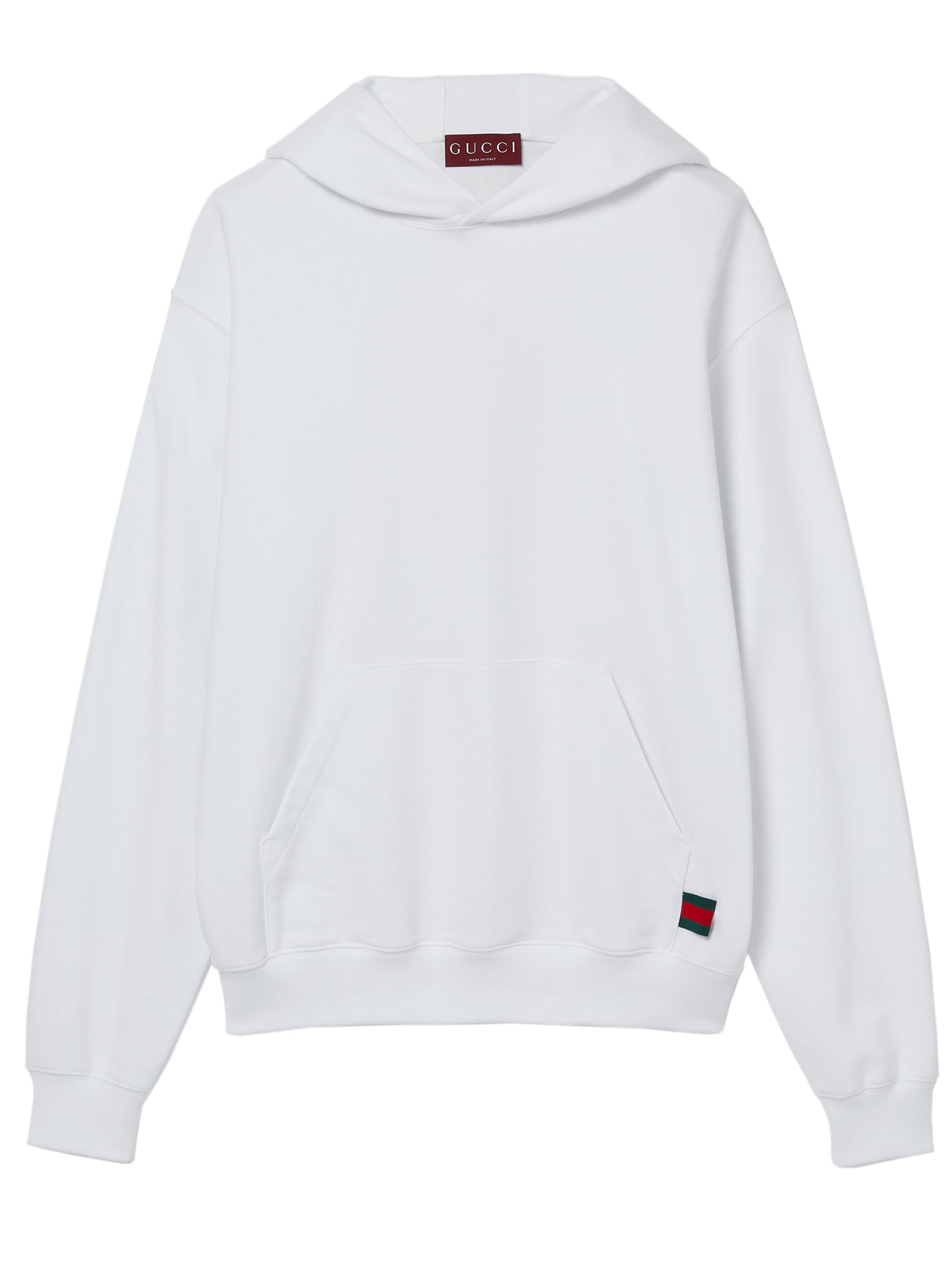 GUCCI Men's Mini Hoodie with Web Print - Size M