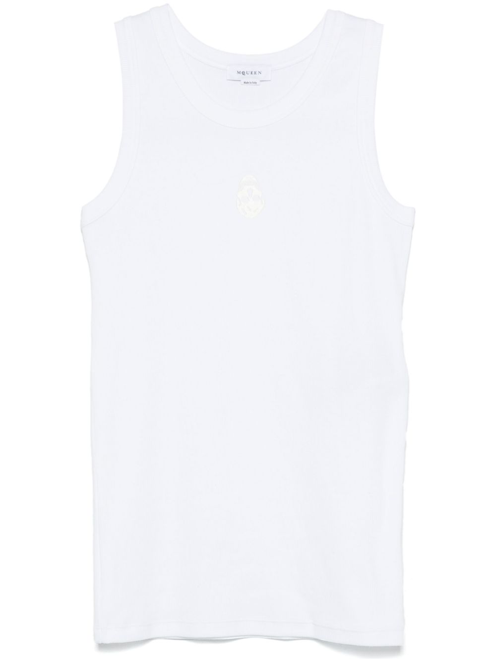 ALEXANDER MCQUEEN Men's Essential Crew Neck Sleeveless T-Shirt