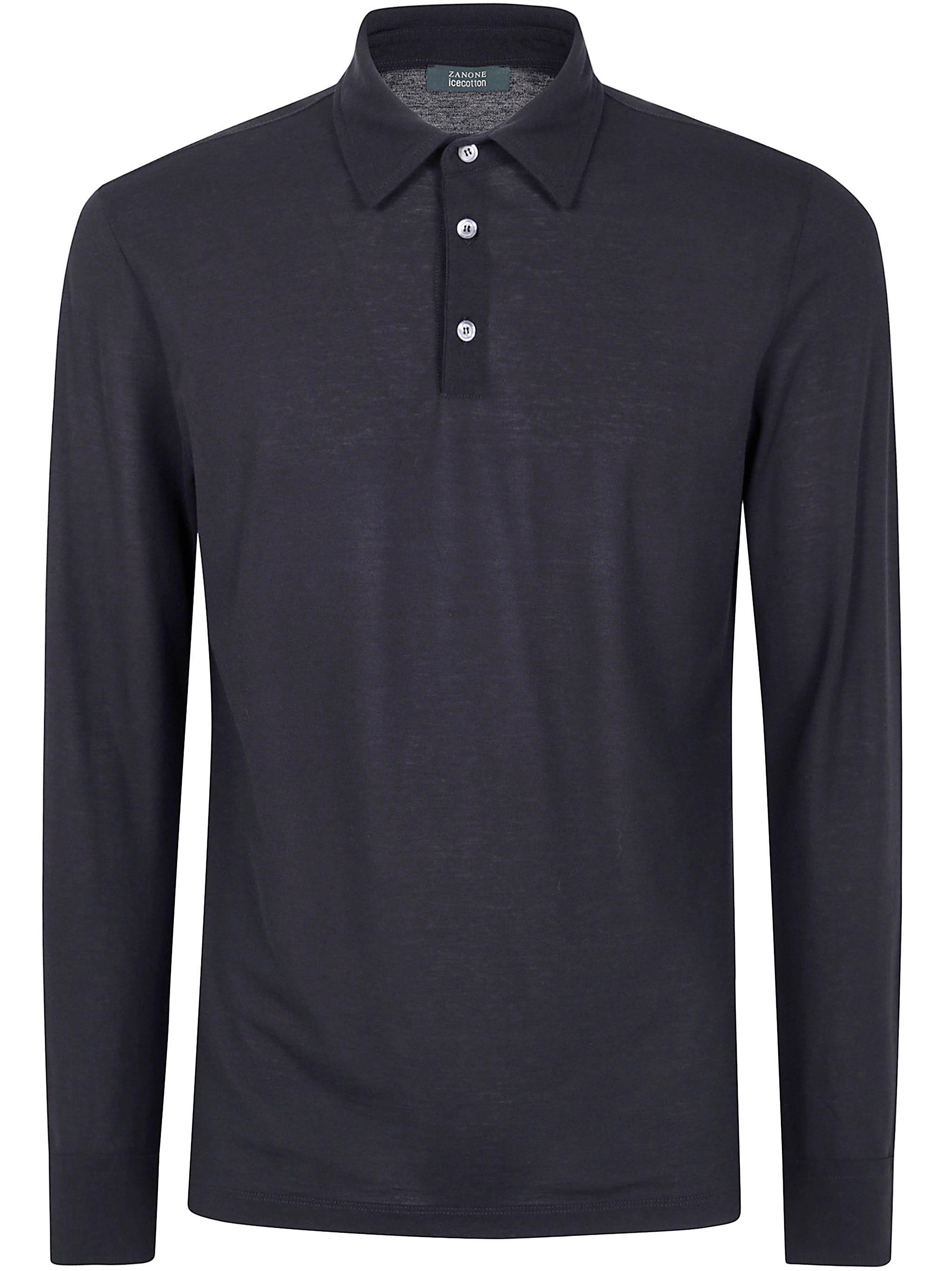 ZANONE Long Sleeves Polo Shirt for Men - SS25 Collection
