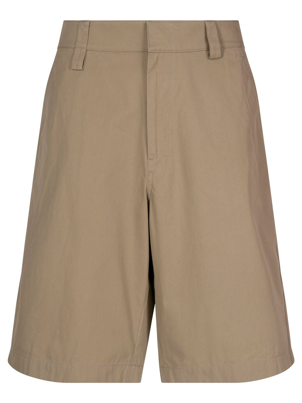 BOTTEGA VENETA Light Cotton Twill Bermuda Shorts