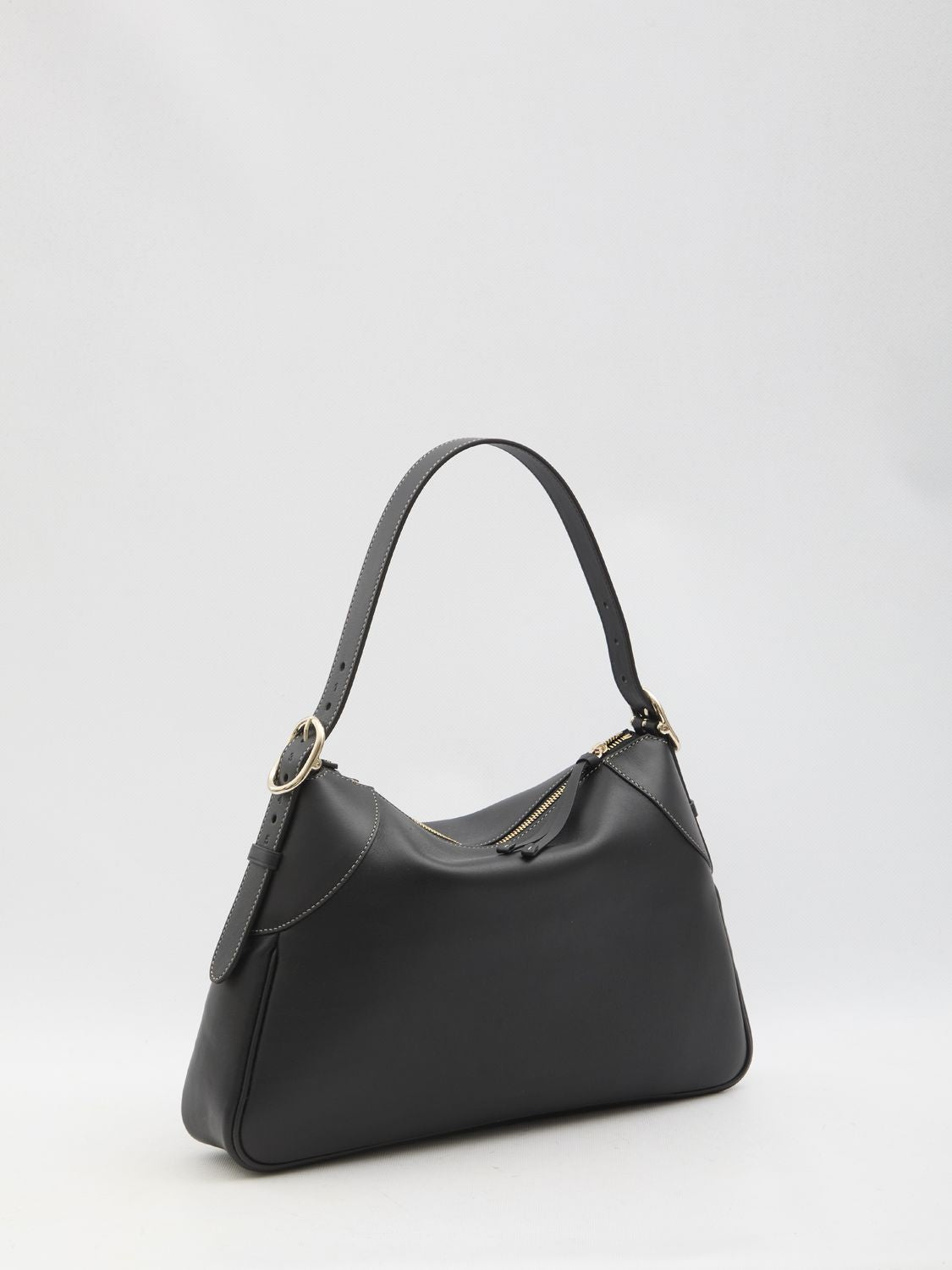 GUCCI Emblem Large Shoulder Handbag