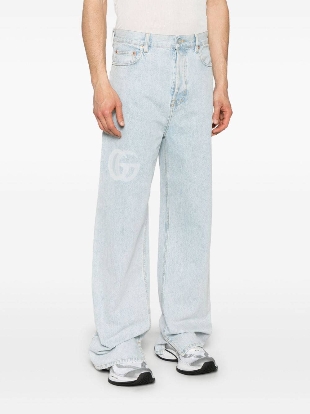 GUCCI Classic Button Fly Jeans for Men
