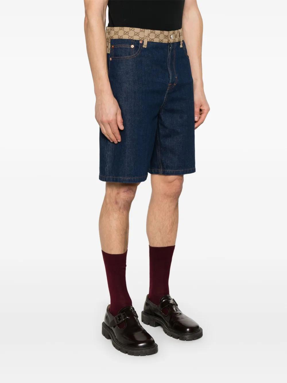 GUCCI Denim Bermuda Shorts for Men - Size 32