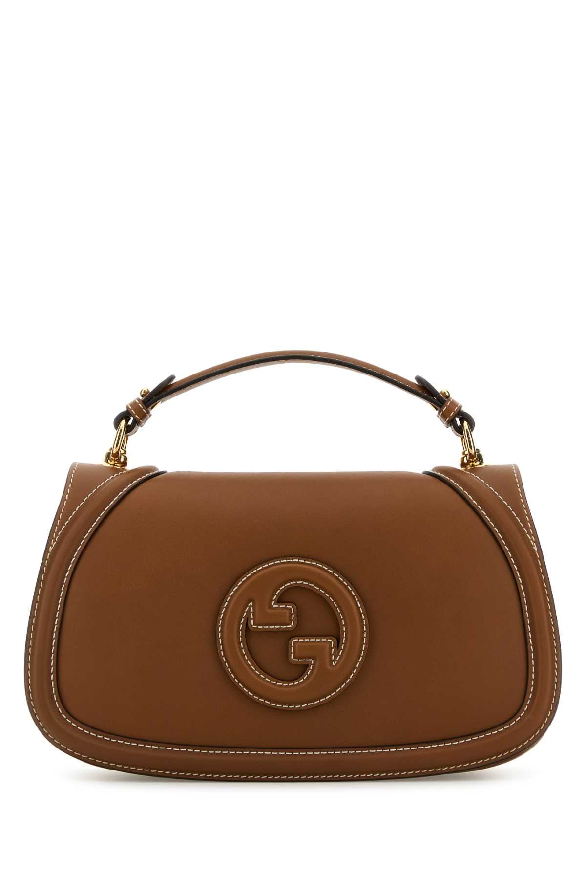 Leather Gucci Blondie Handbag - Mini Style