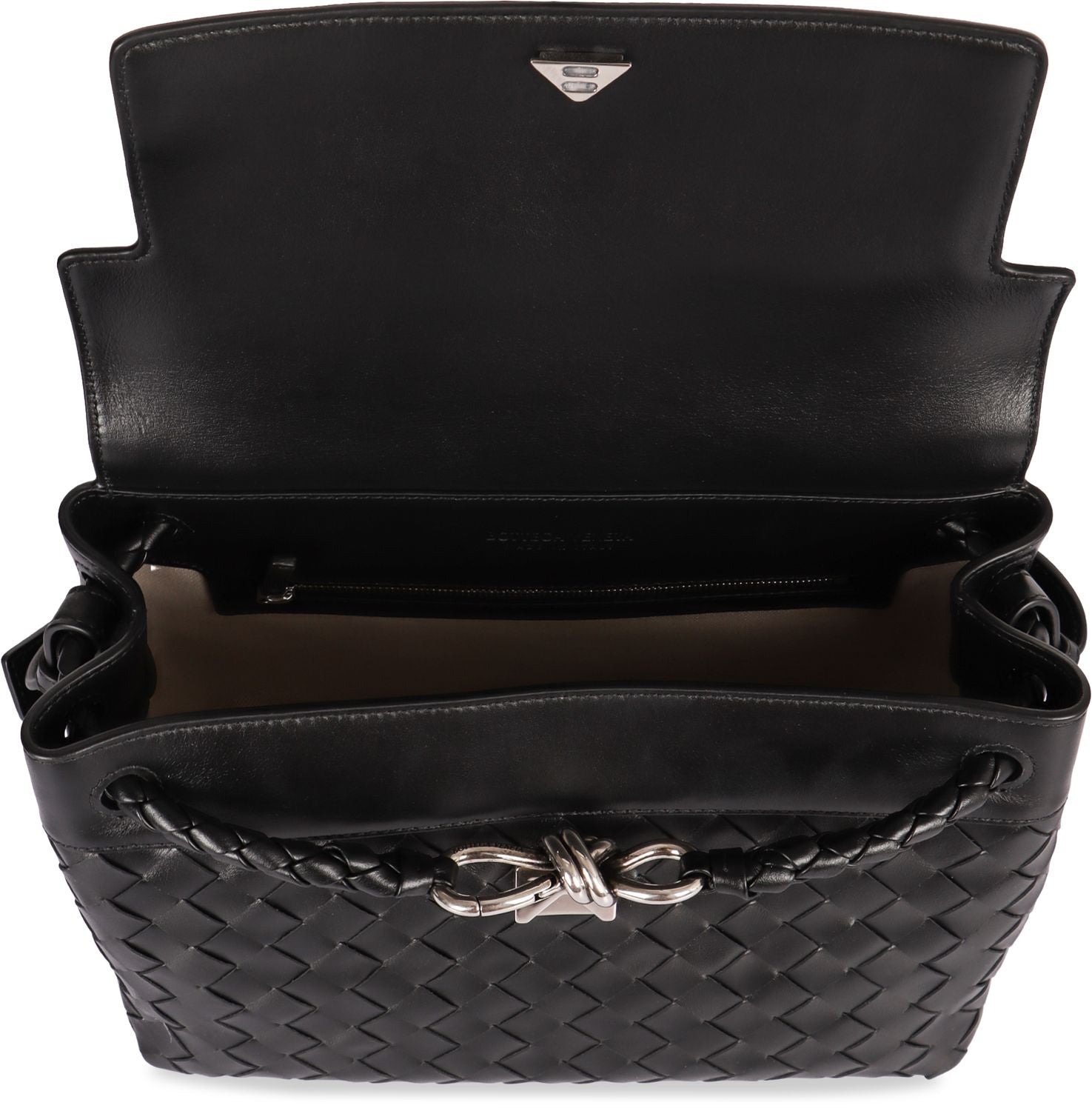 BOTTEGA VENETA Small Leather Messenger Handbag