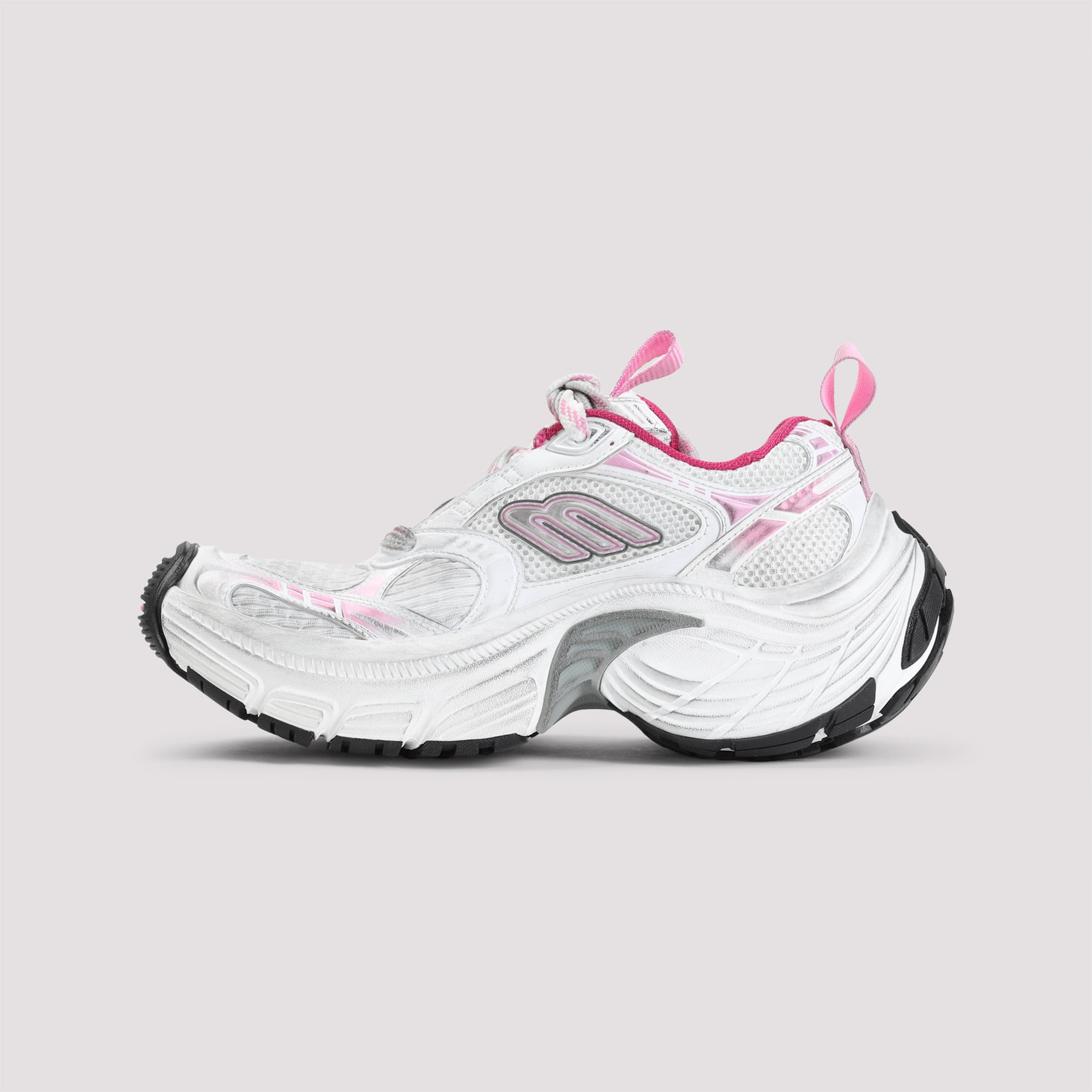 BALENCIAGA Multicolor Mesh and Rubber 6XL Sneaker for Women