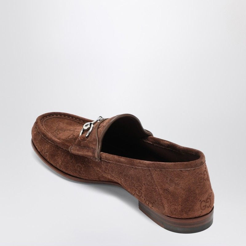 GUCCI 1953 Suede Loafers with Signature Horsebit Detail