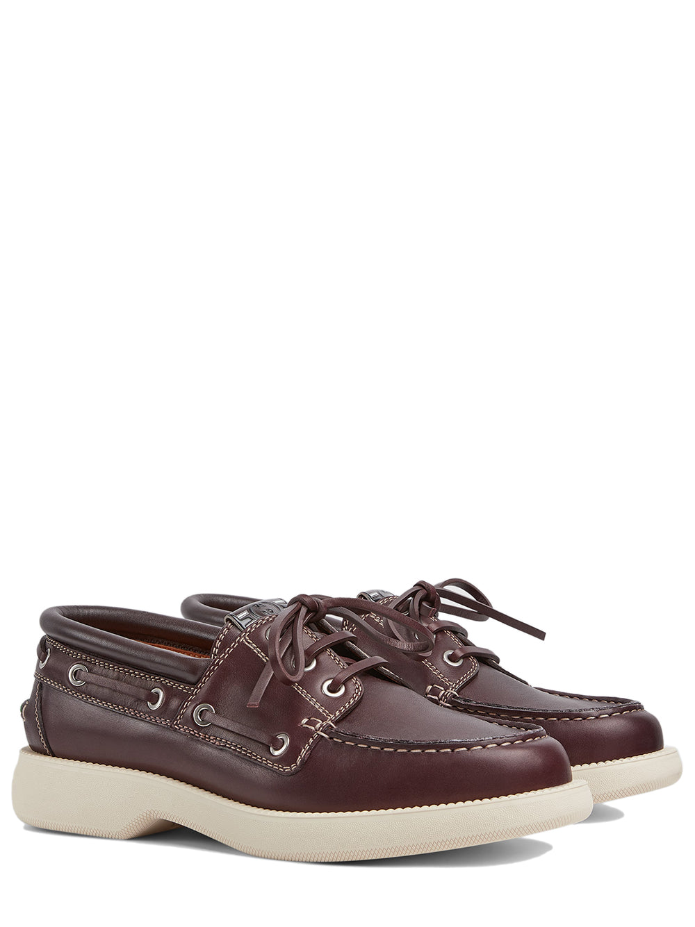 GUCCI Lace-Up Leather Shoes for Men