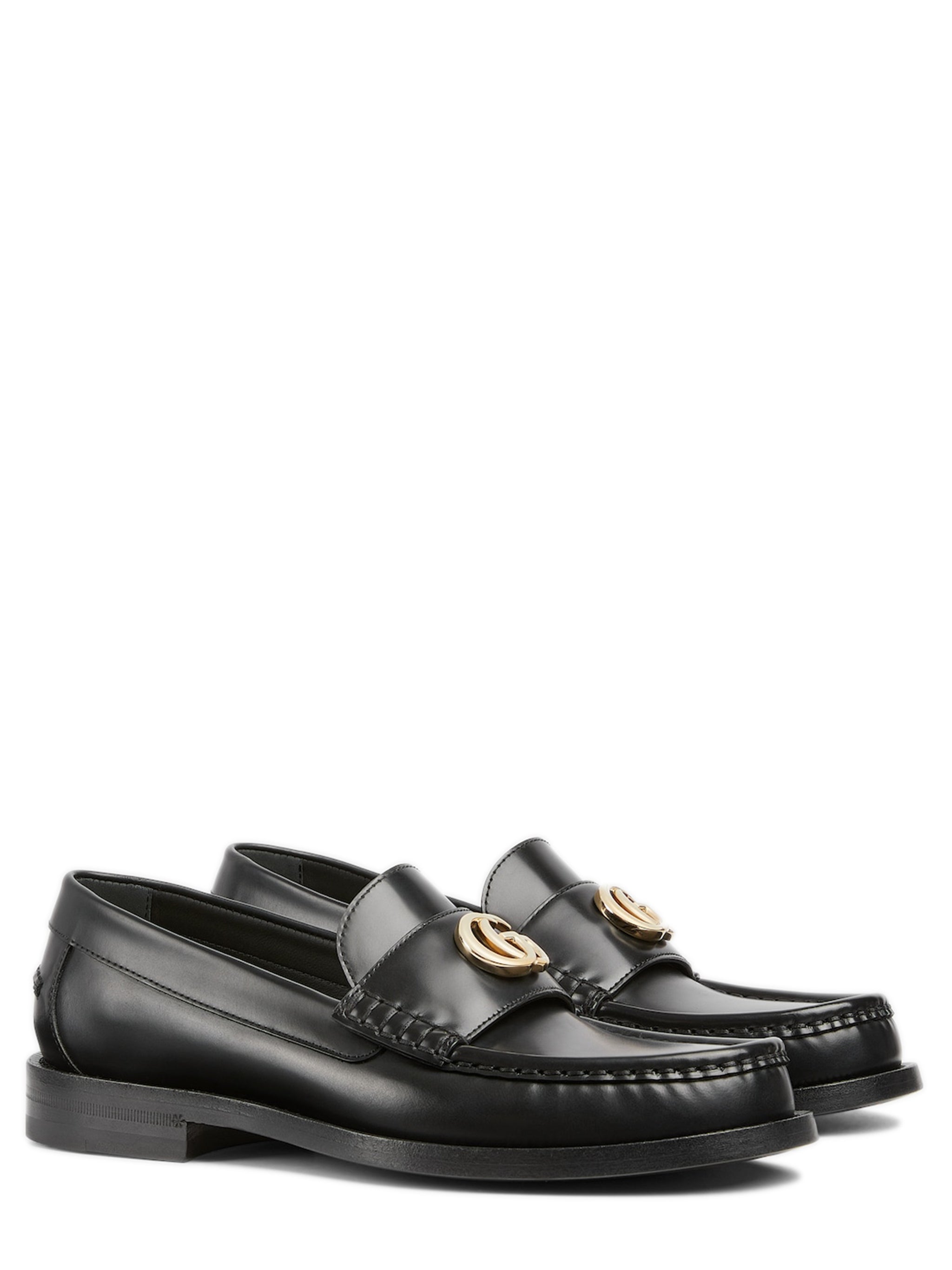 GUCCI Double G Loafer with Flat Heel - 15mm