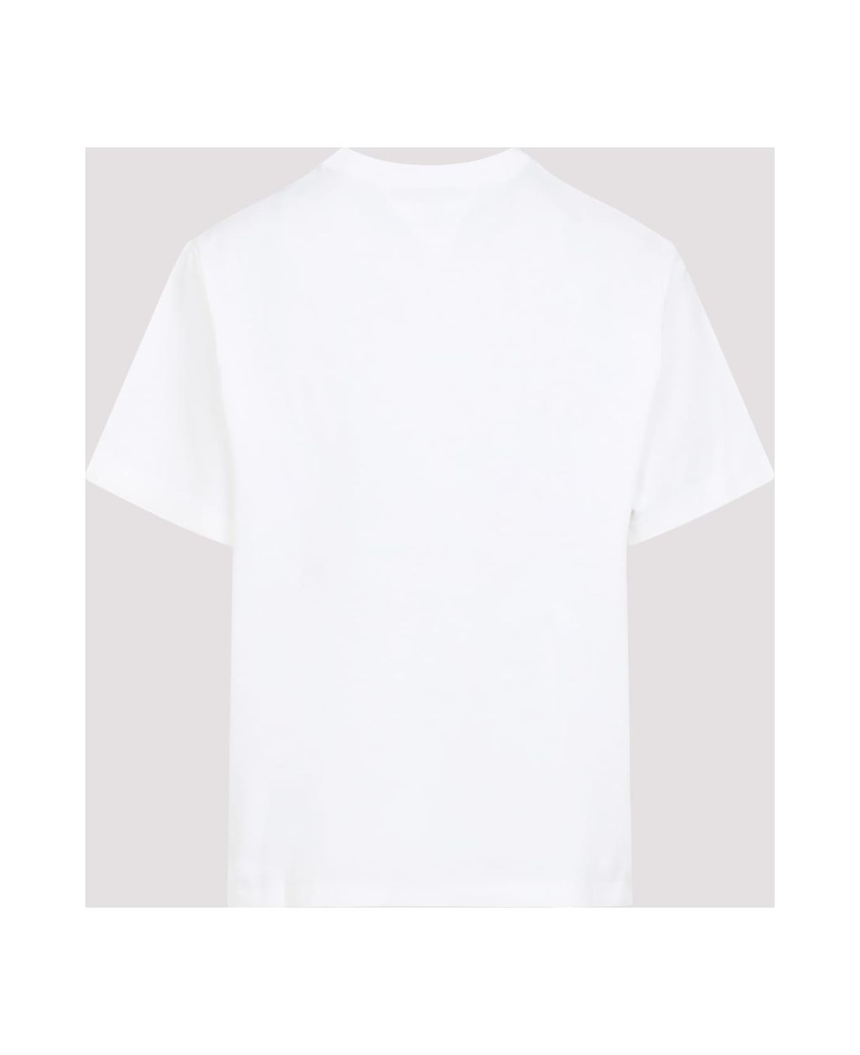 BOTTEGA VENETA Checkerboard Cotton & Silk Blend T-Shirt - Size M
