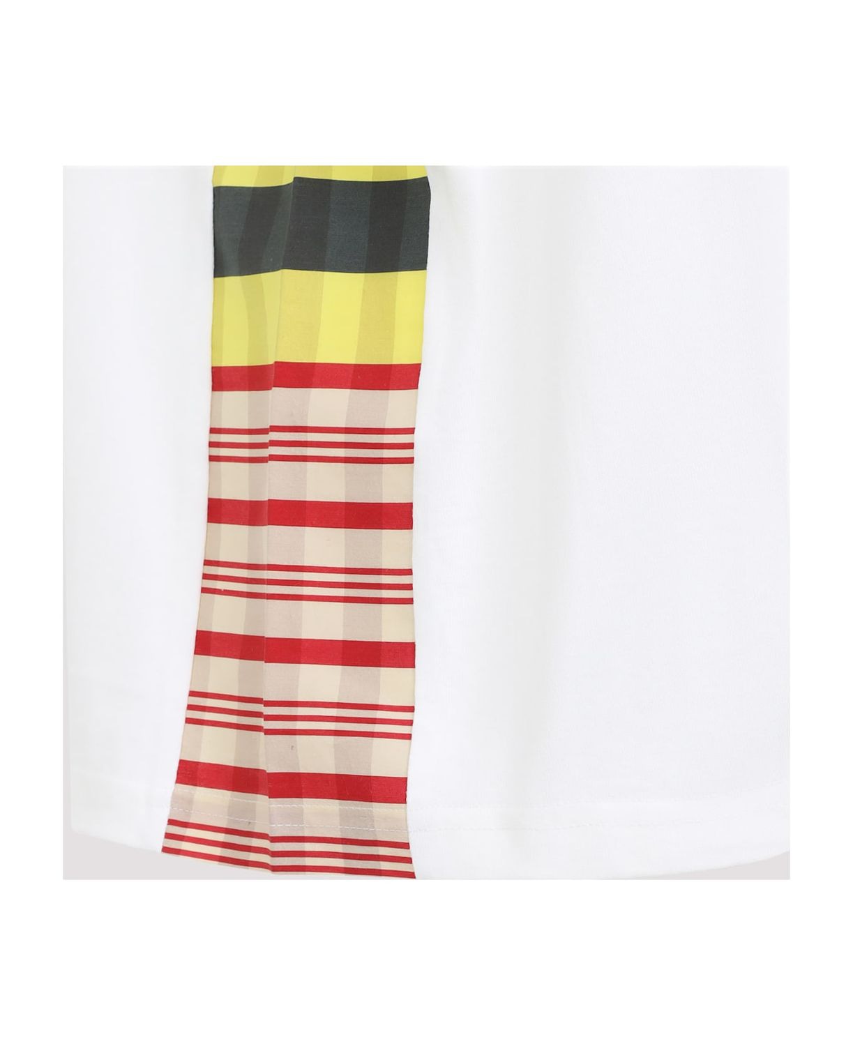 BOTTEGA VENETA Checkerboard Cotton & Silk Blend T-Shirt - Size M