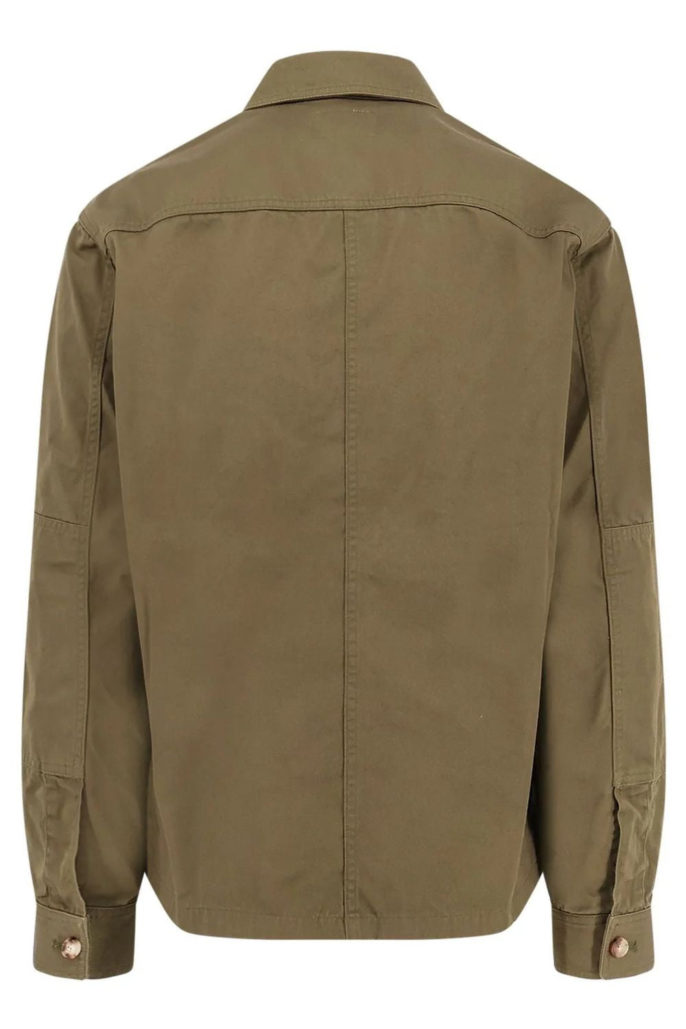 SAINT LAURENT Men's Twill Overshirt