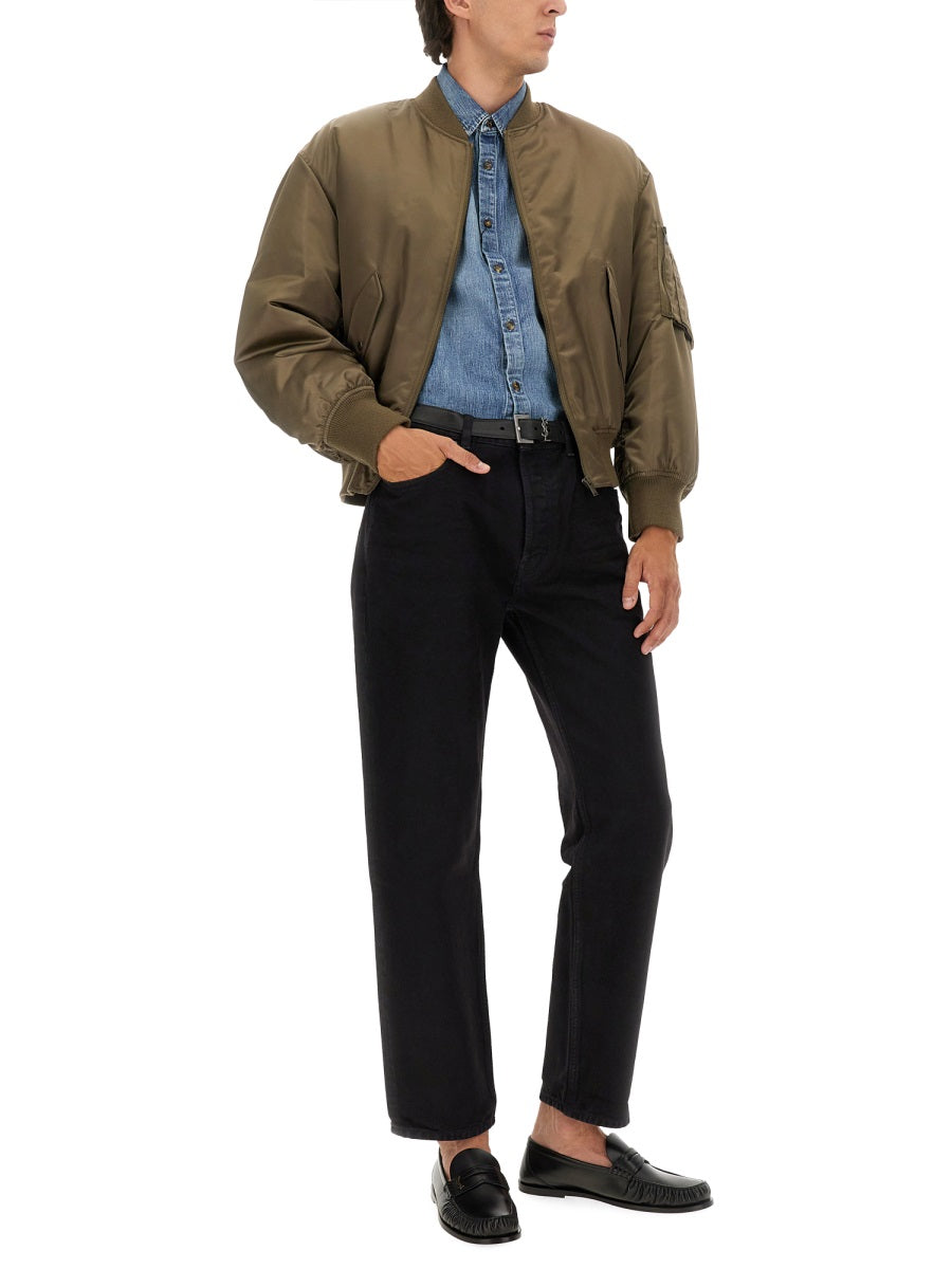 SAINT LAURENT Men's Classic Fit Jeans - Size 32