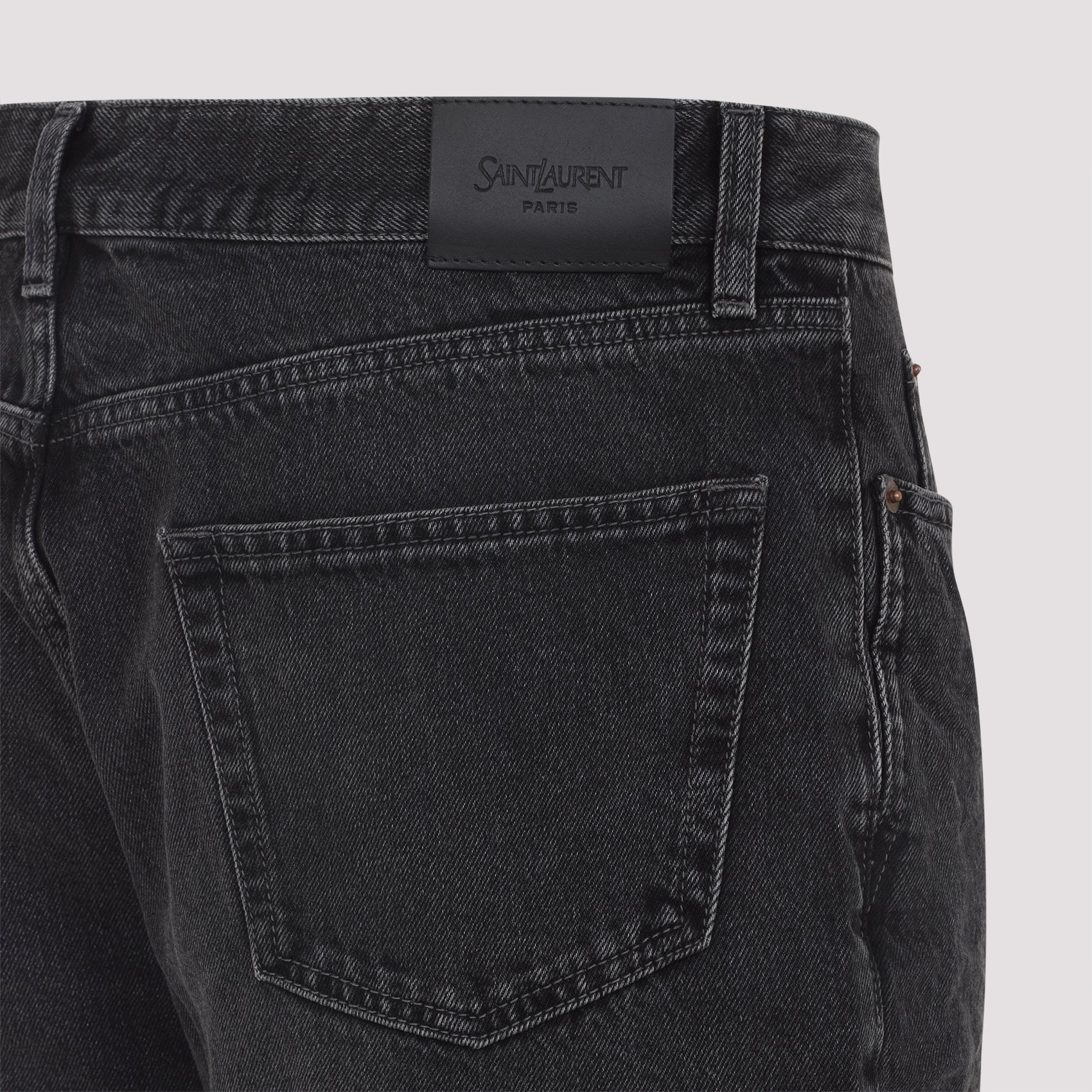 SAINT LAURENT Straight-Leg Denim Jeans for Men