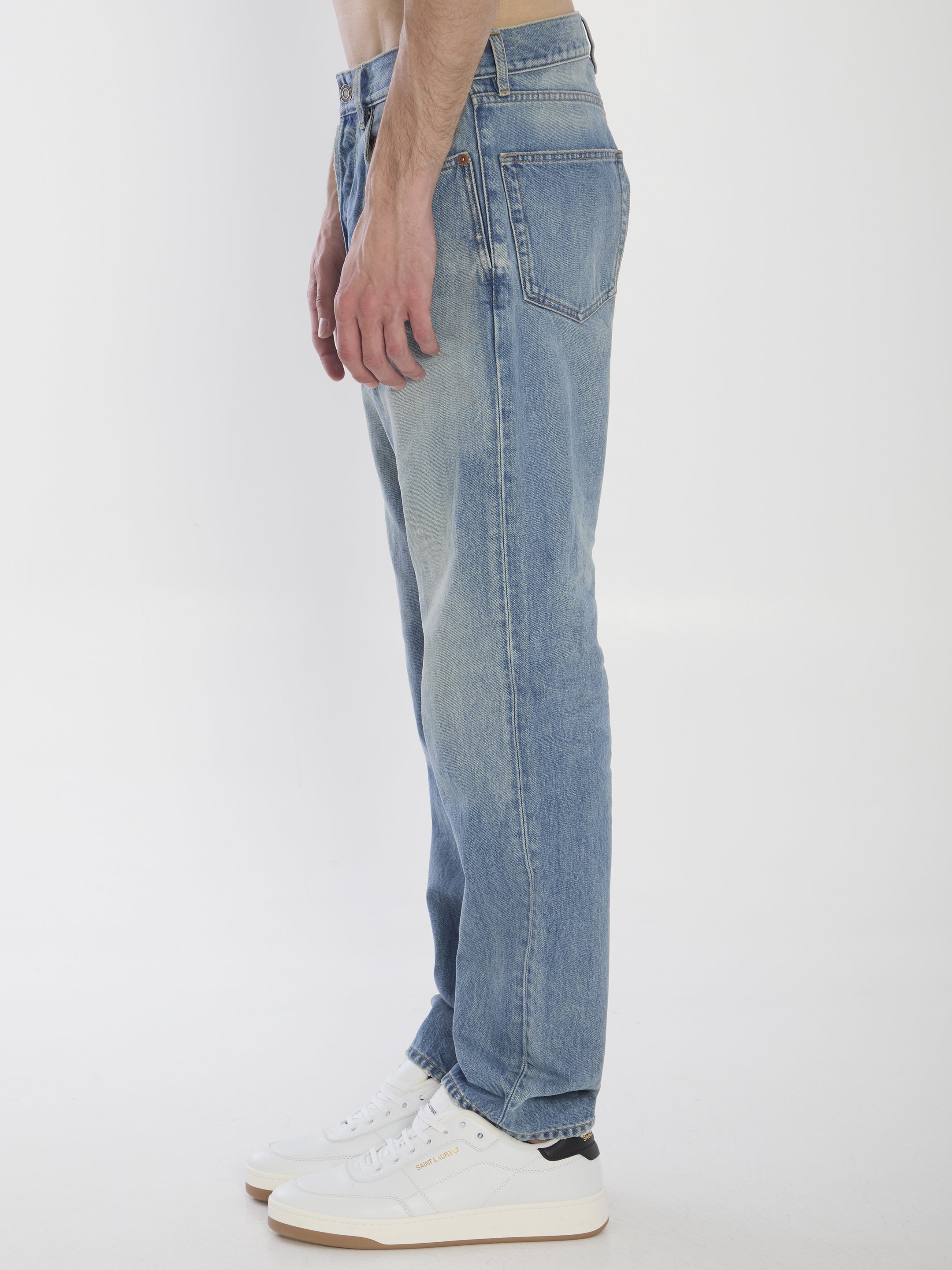 SAINT LAURENT MICK Jeans - Straight Leg Cut Size US 30