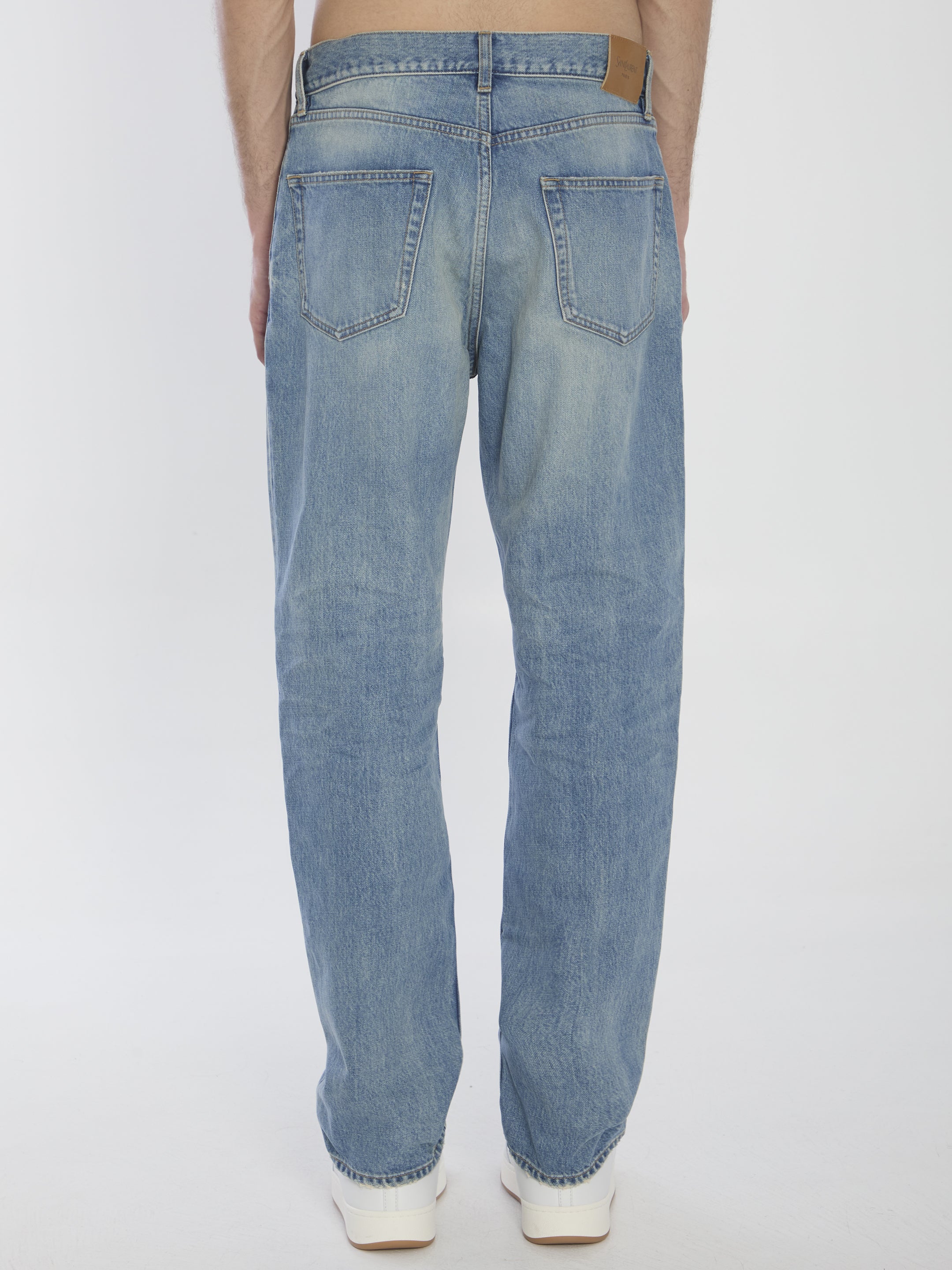 SAINT LAURENT MICK Jeans - Straight Leg Cut Size US 30