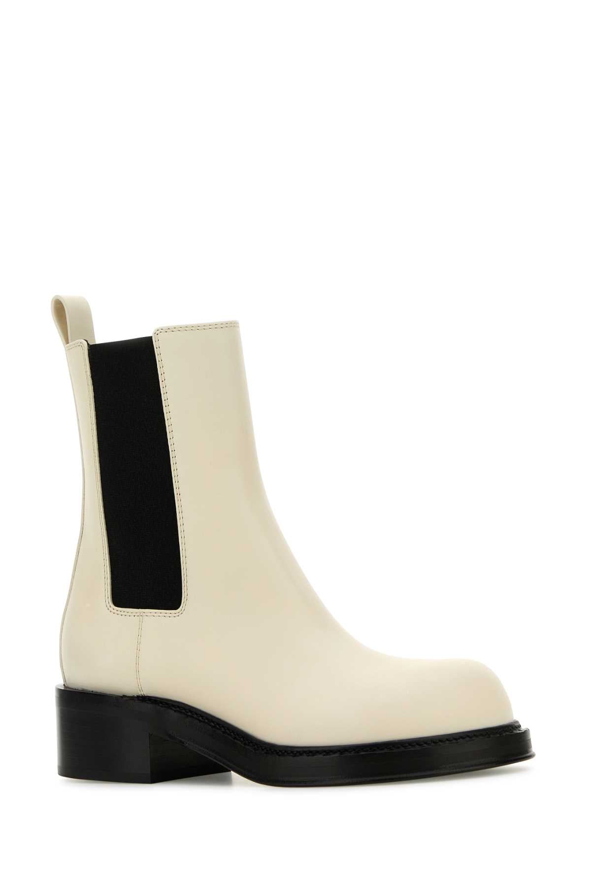 BOTTEGA VENETA Leather Cliff Ankle Boots