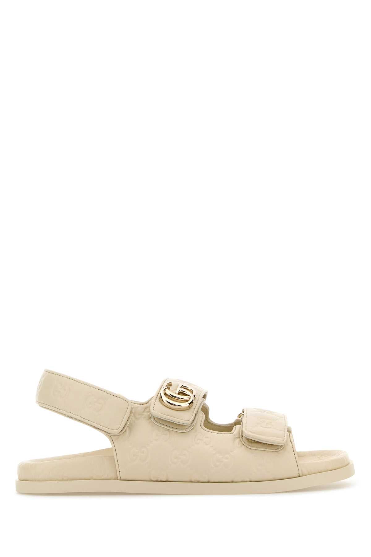 GUCCI Leather Sandals for Women - SS25 Collection