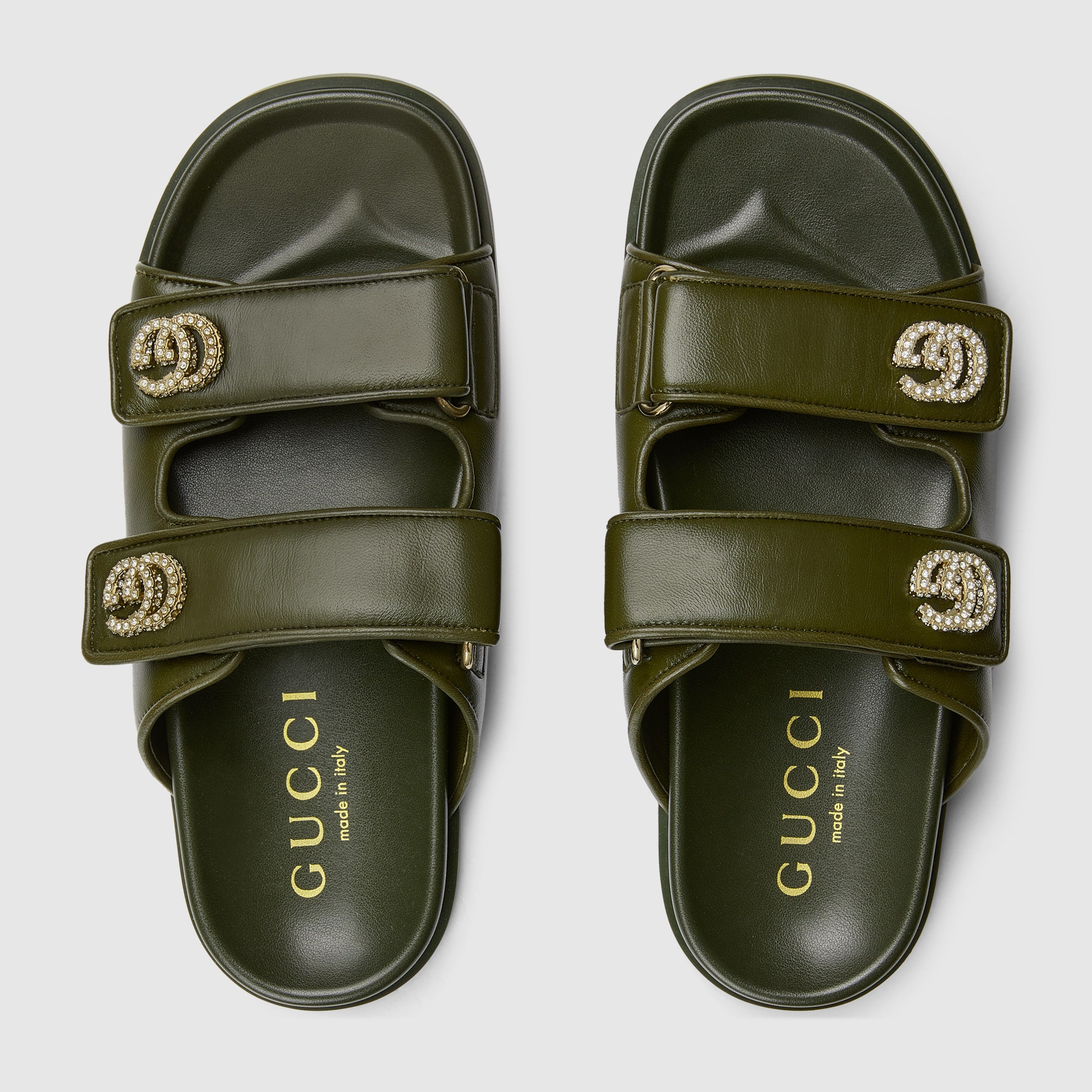 GUCCI Sandal with Crystals - Elegant Design