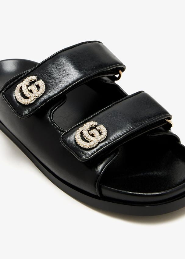 GUCCI Leather Sandals for Women - SS25 Collection