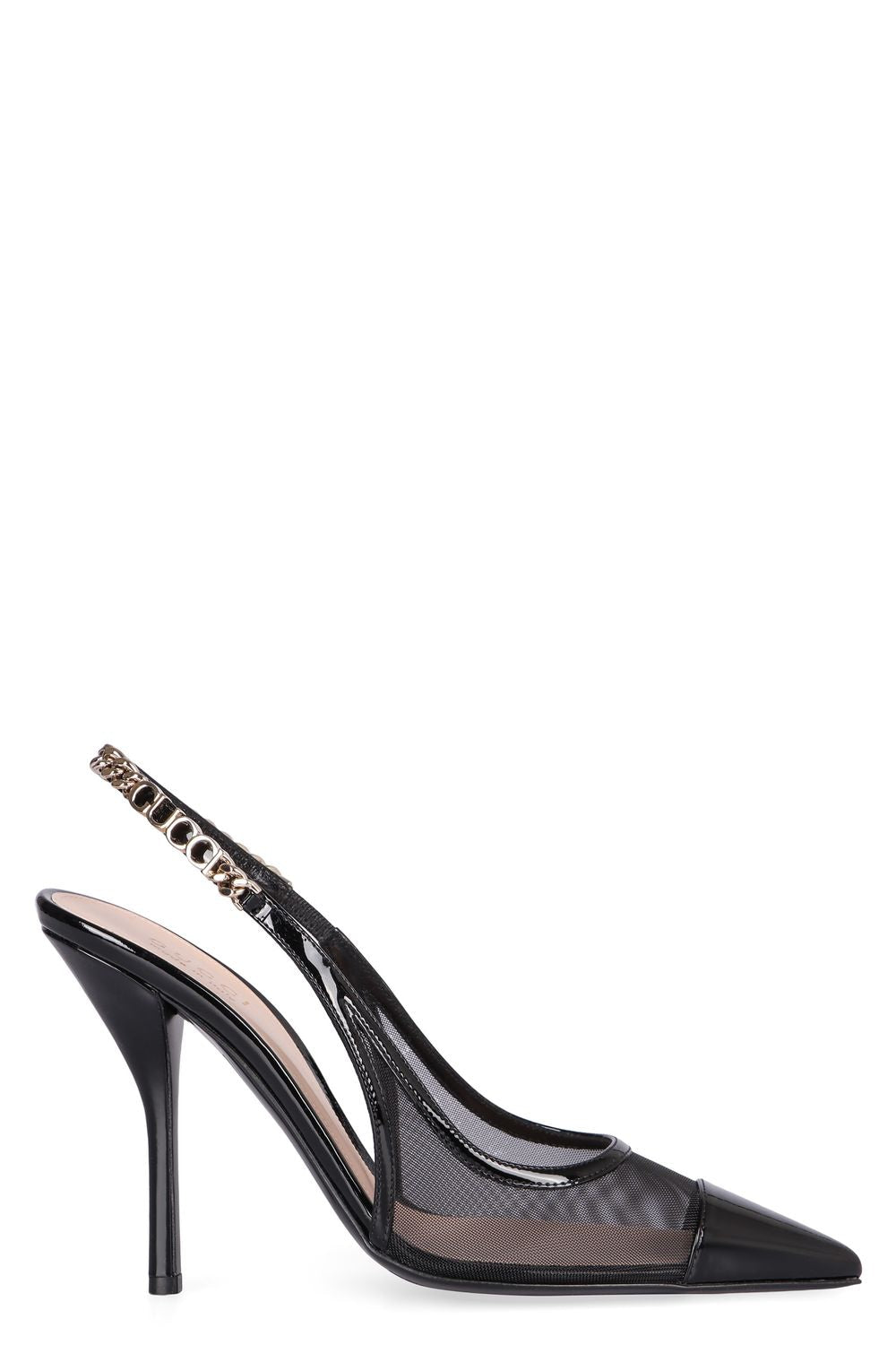 GUCCI Pointy-Toe Slingbacks with Ankle Strap - SS25
