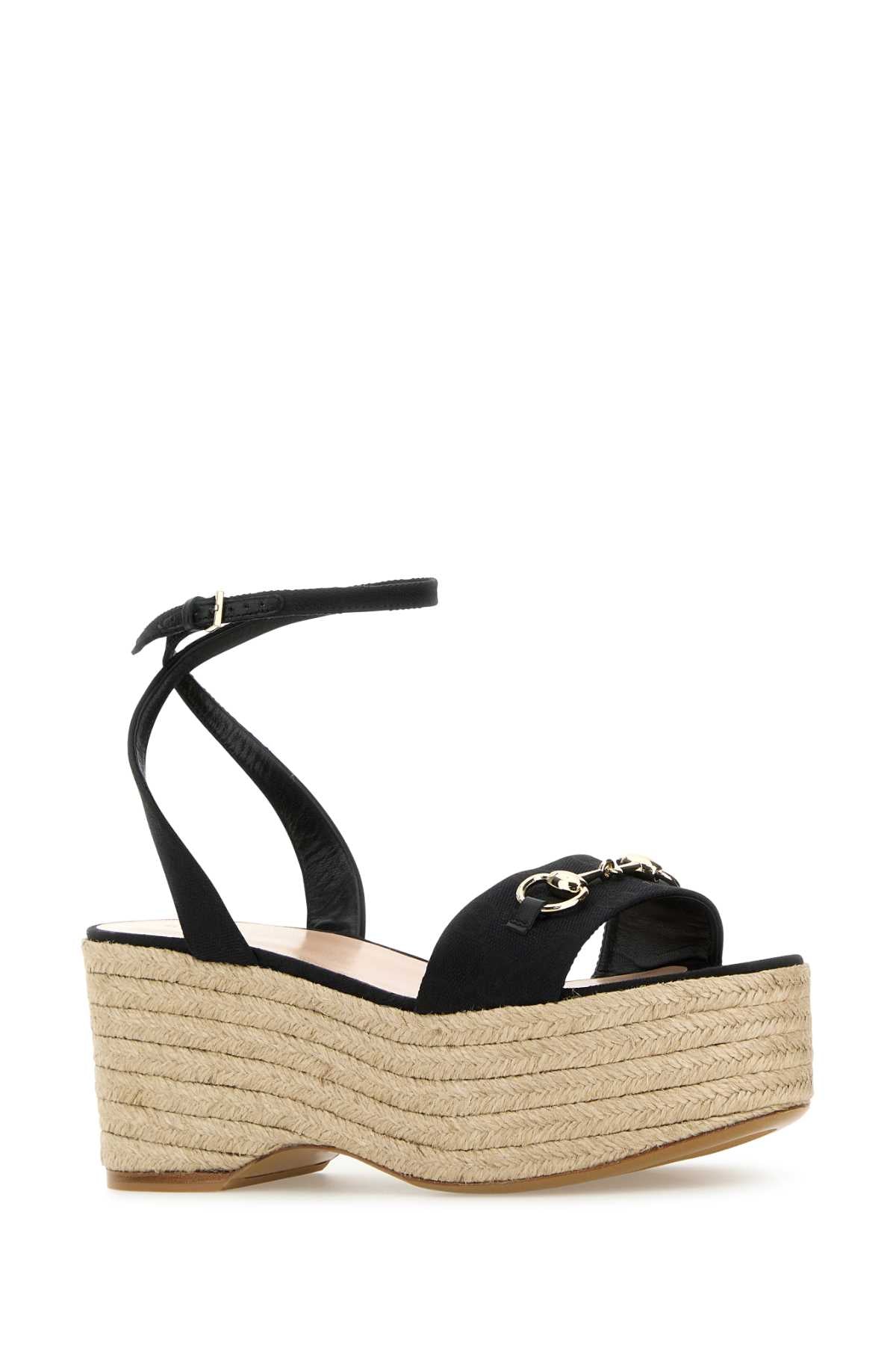 GUCCI Original GG Fabric Wedges for Women - SS25 Collection