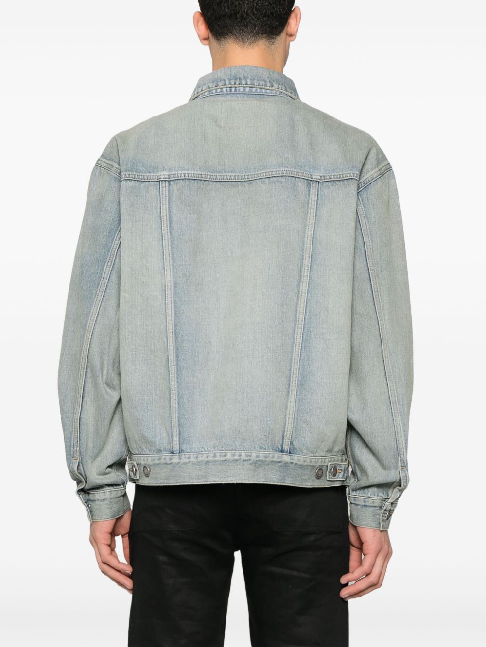 SAINT LAURENT Denim Trucker Jacket - SS25