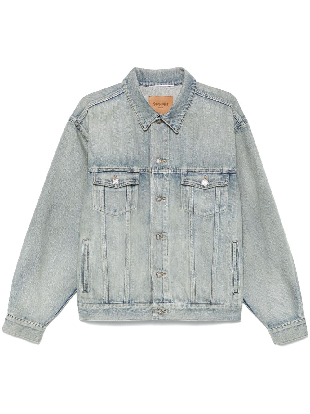 SAINT LAURENT Denim Trucker Jacket - SS25